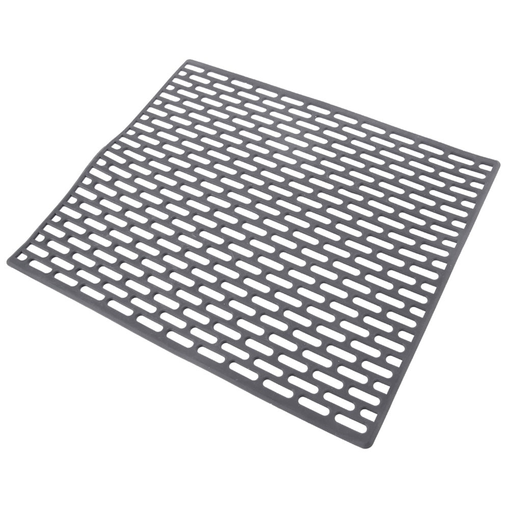 Rubber sink mat grey 33x28 cm