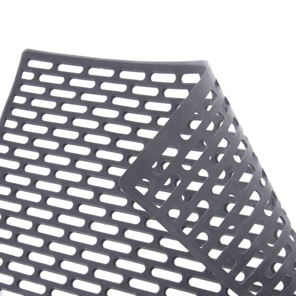 Rubber sink mat grey 33x28 cm