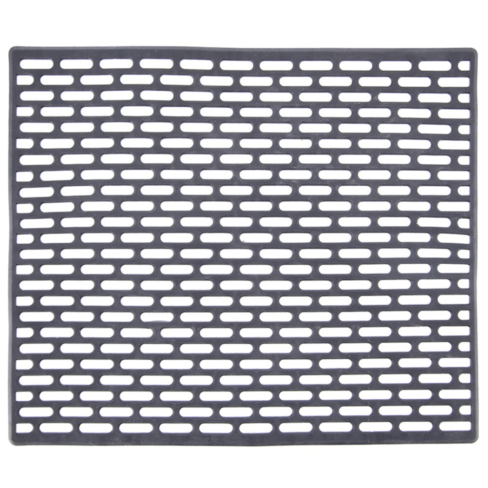 Rubber sink mat grey 33x28 cm