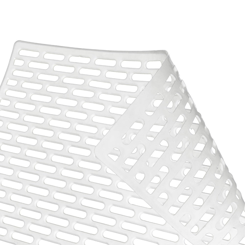 Rubber sink mat white 33x28 cm