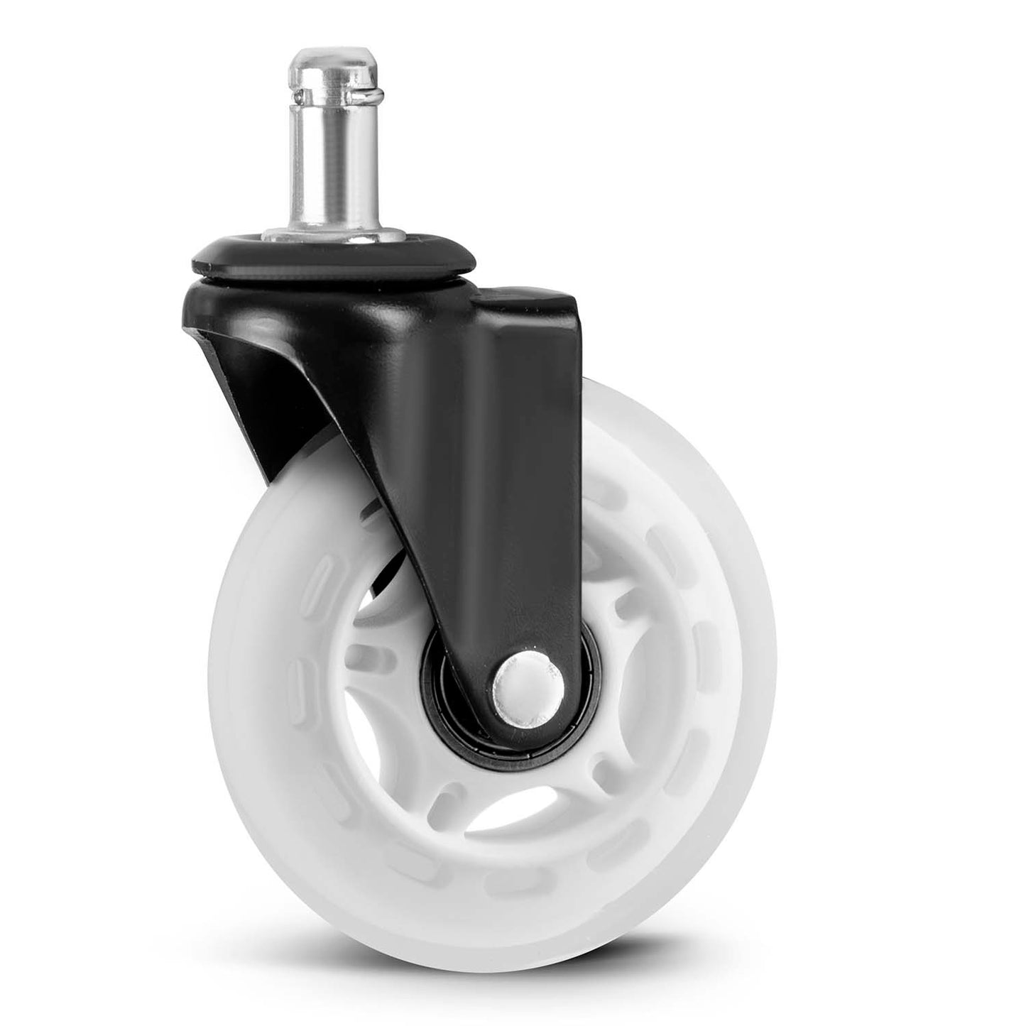 Rubber wheels for transparent Sofotel armchairs, 5 pcs