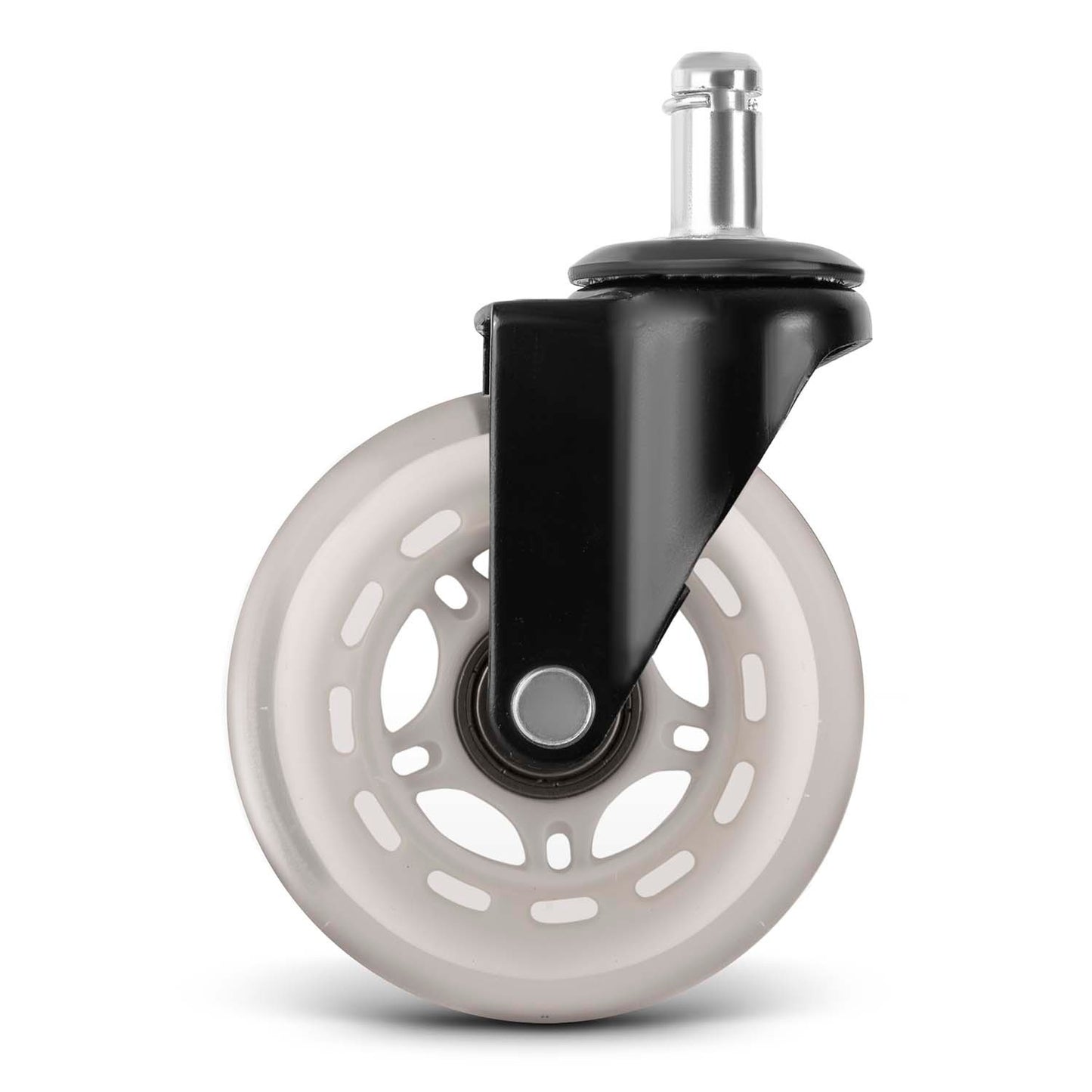 Rubber wheels for transparent Sofotel armchairs, 5 pcs