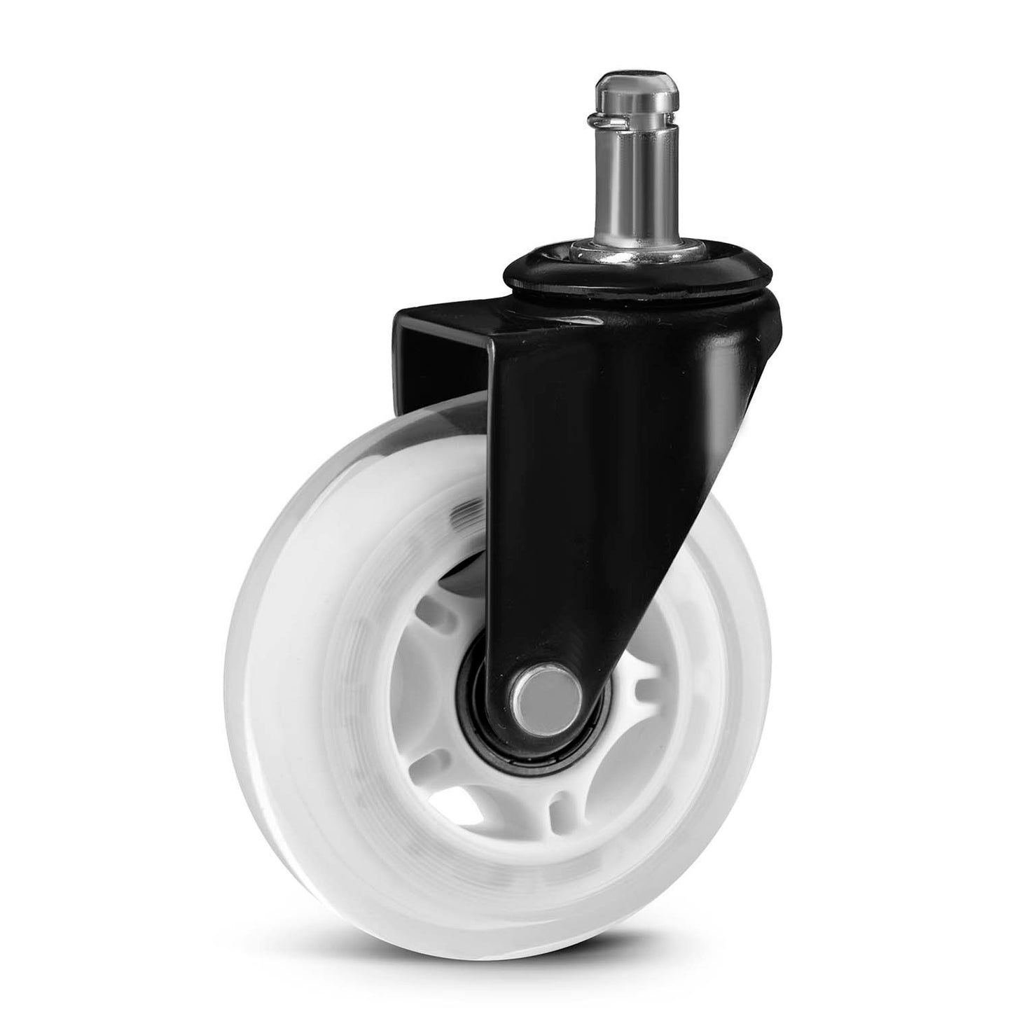 Rubber wheels for transparent Sofotel armchairs, 5 pcs