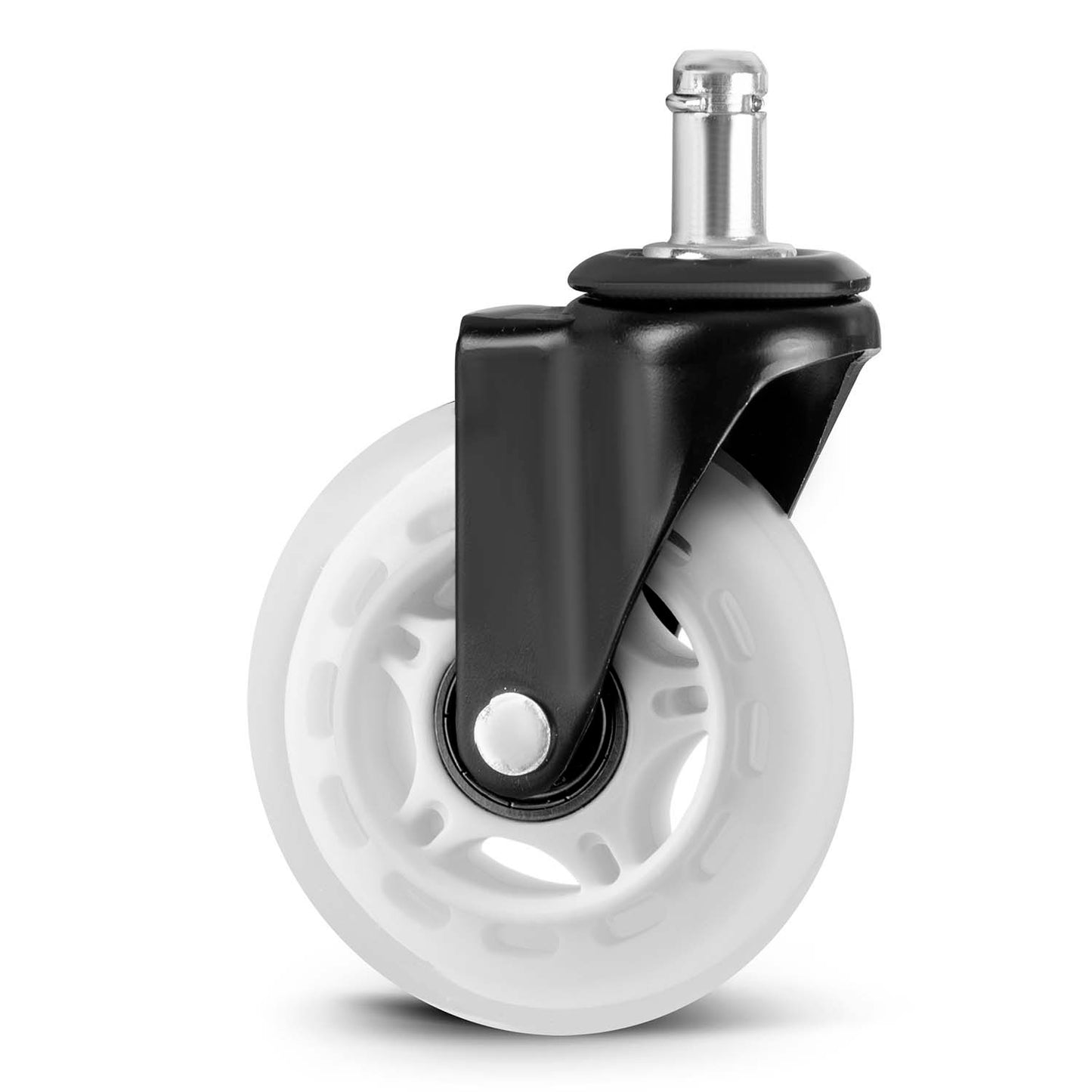 Rubber wheels for transparent Sofotel armchairs, 5 pcs