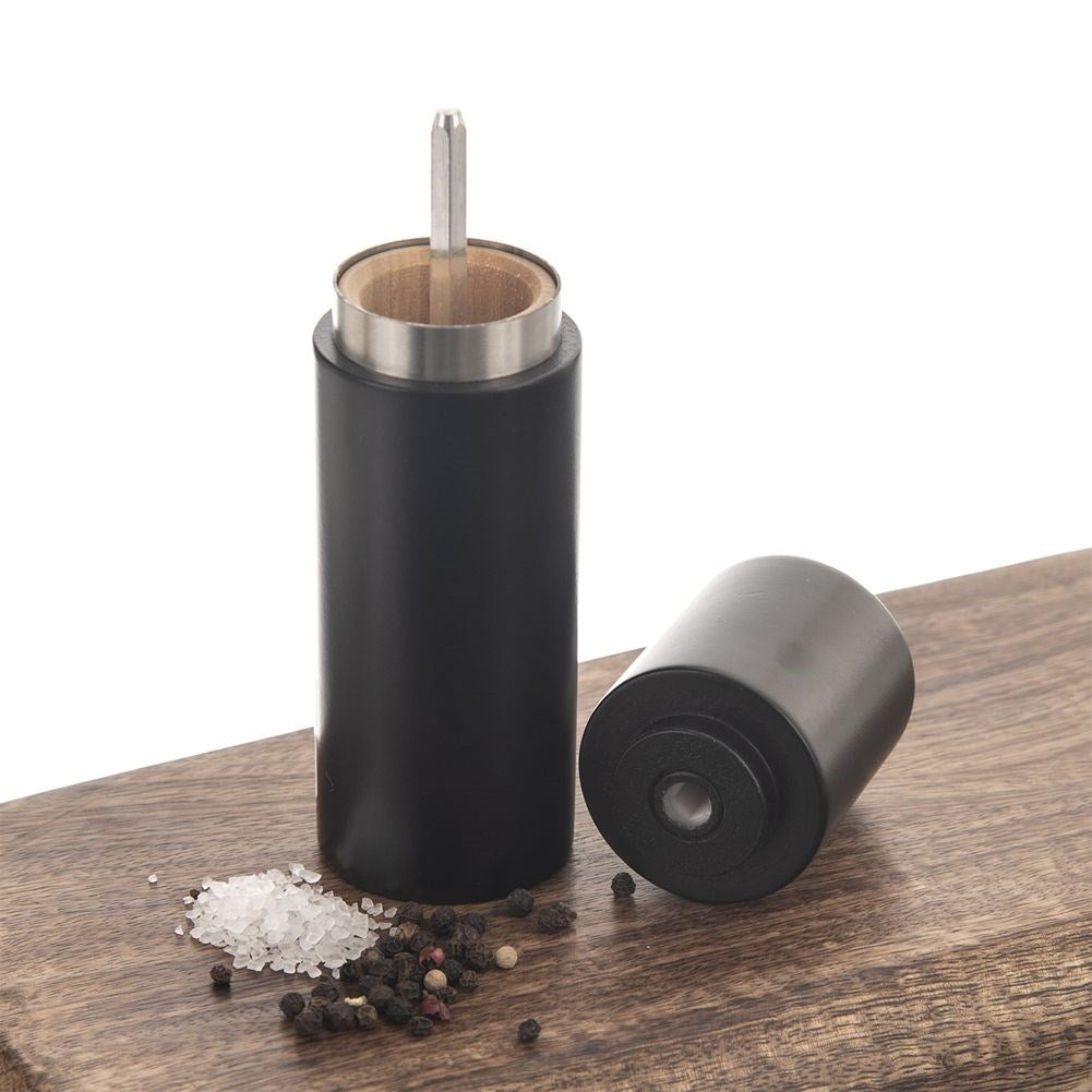 Rubberwood Hand Grinder for Pepper, Salt and Spices