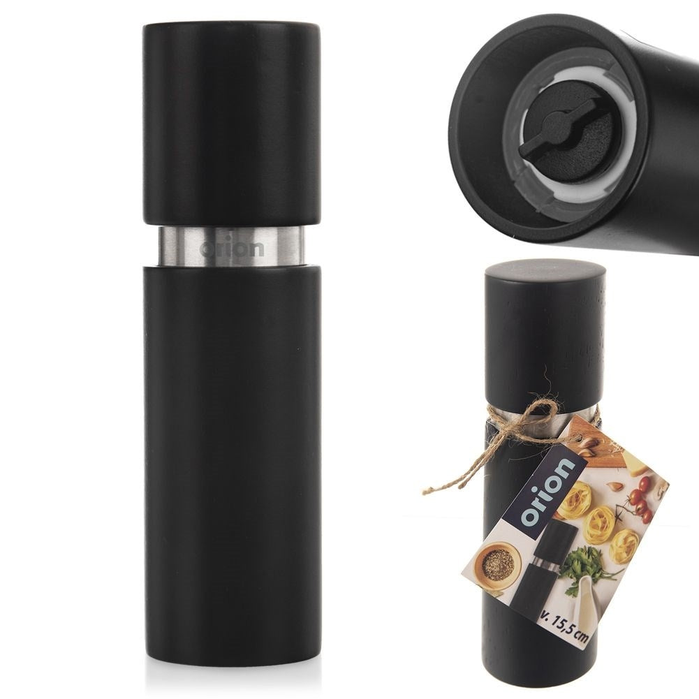 Rubberwood Hand Grinder for Pepper, Salt and Spices