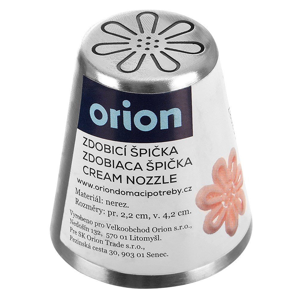 Russian steel flower decoration nozzle