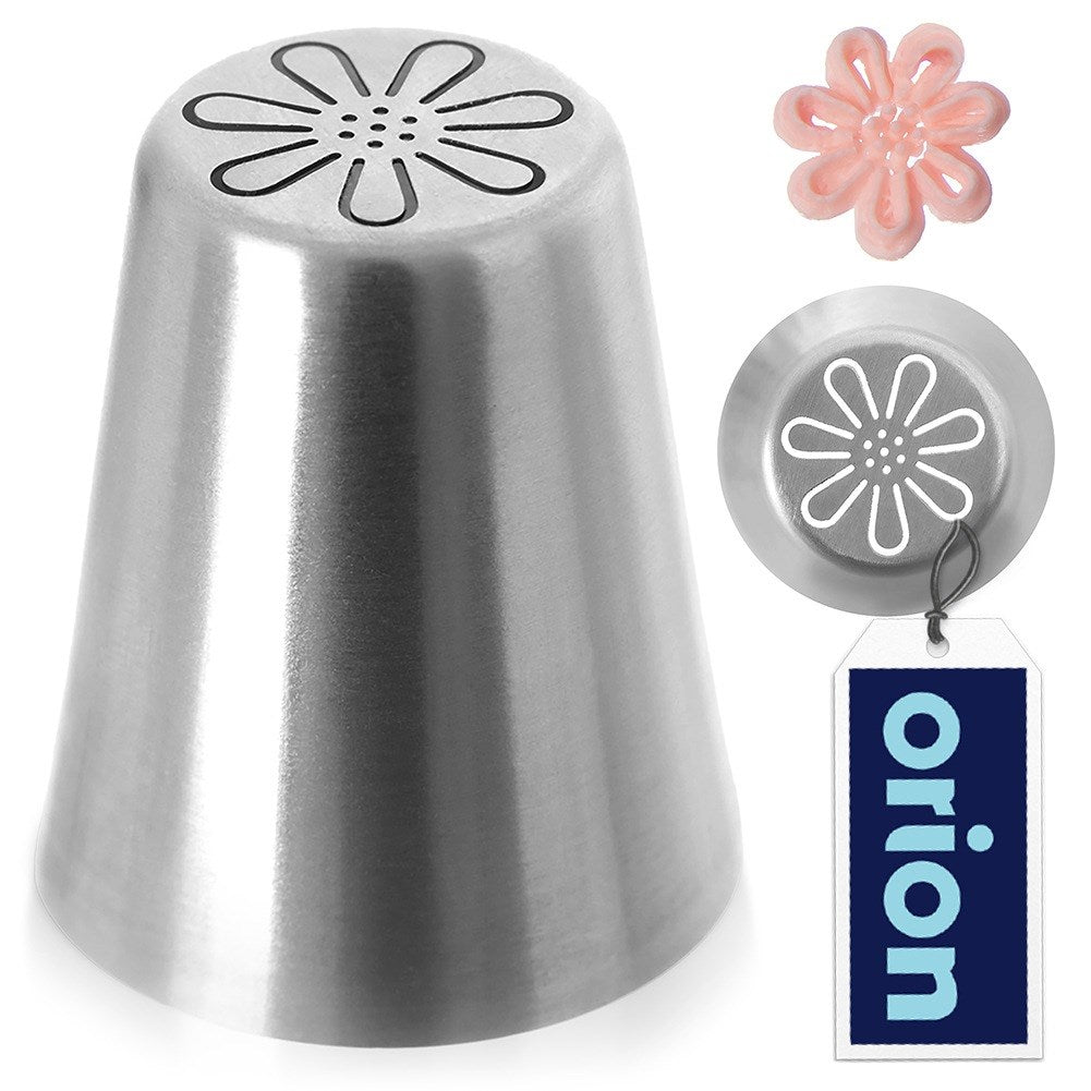 Russian steel flower decoration nozzle