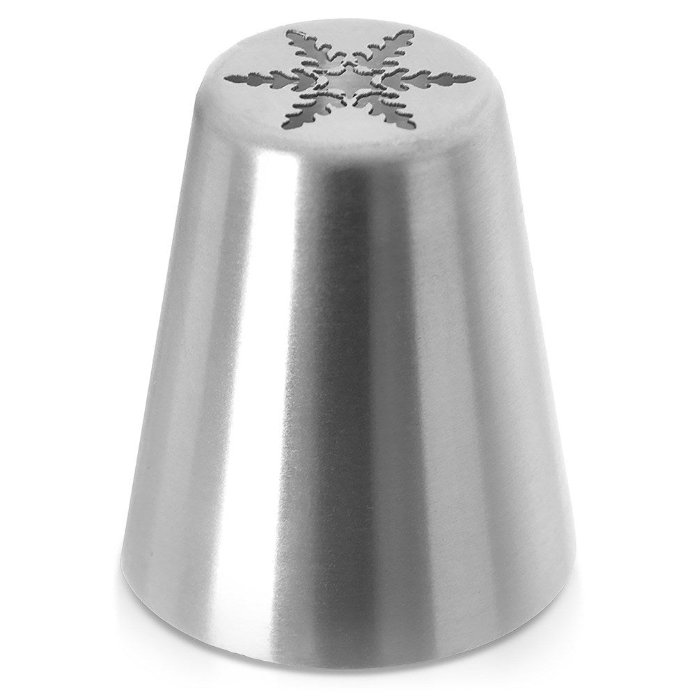 Russian steel snowflake decoration nozzle