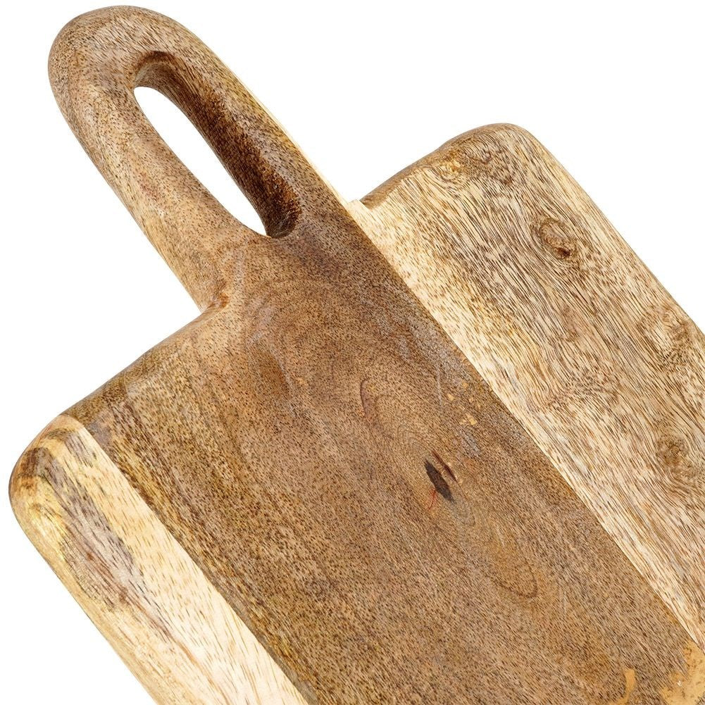 Rustic Kitchen Board in Mango Wood - For Cutting and Serving