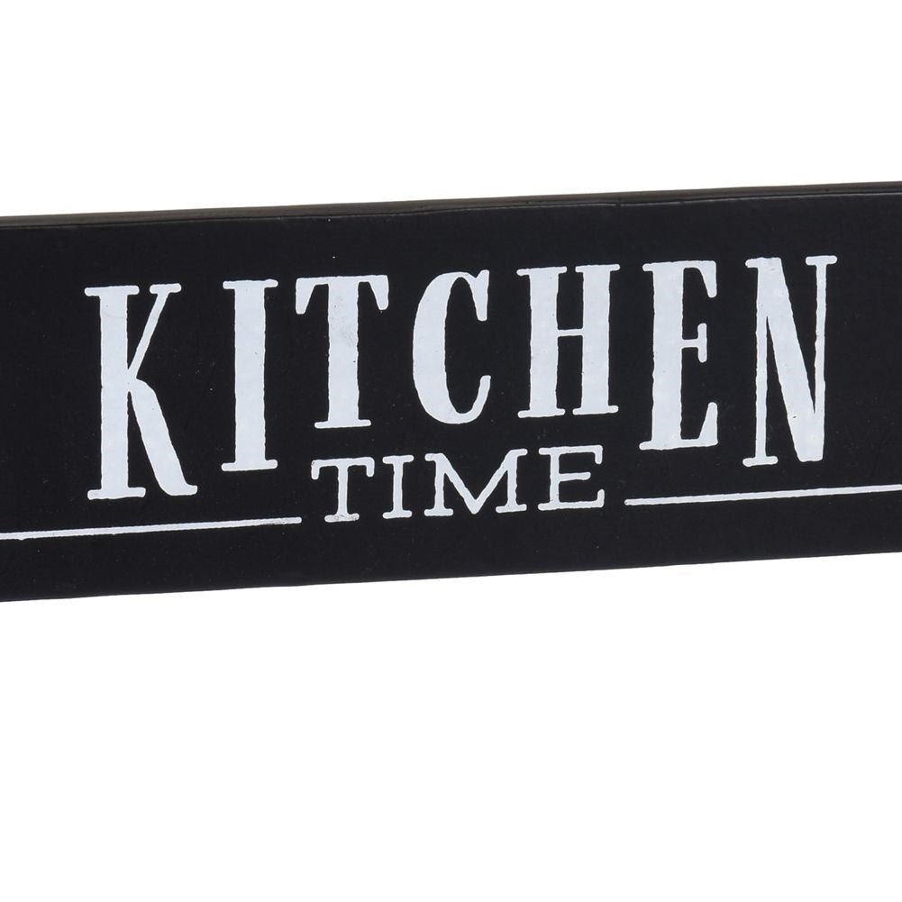 Rustic Kitchen Shelf with Paper Towel Holder