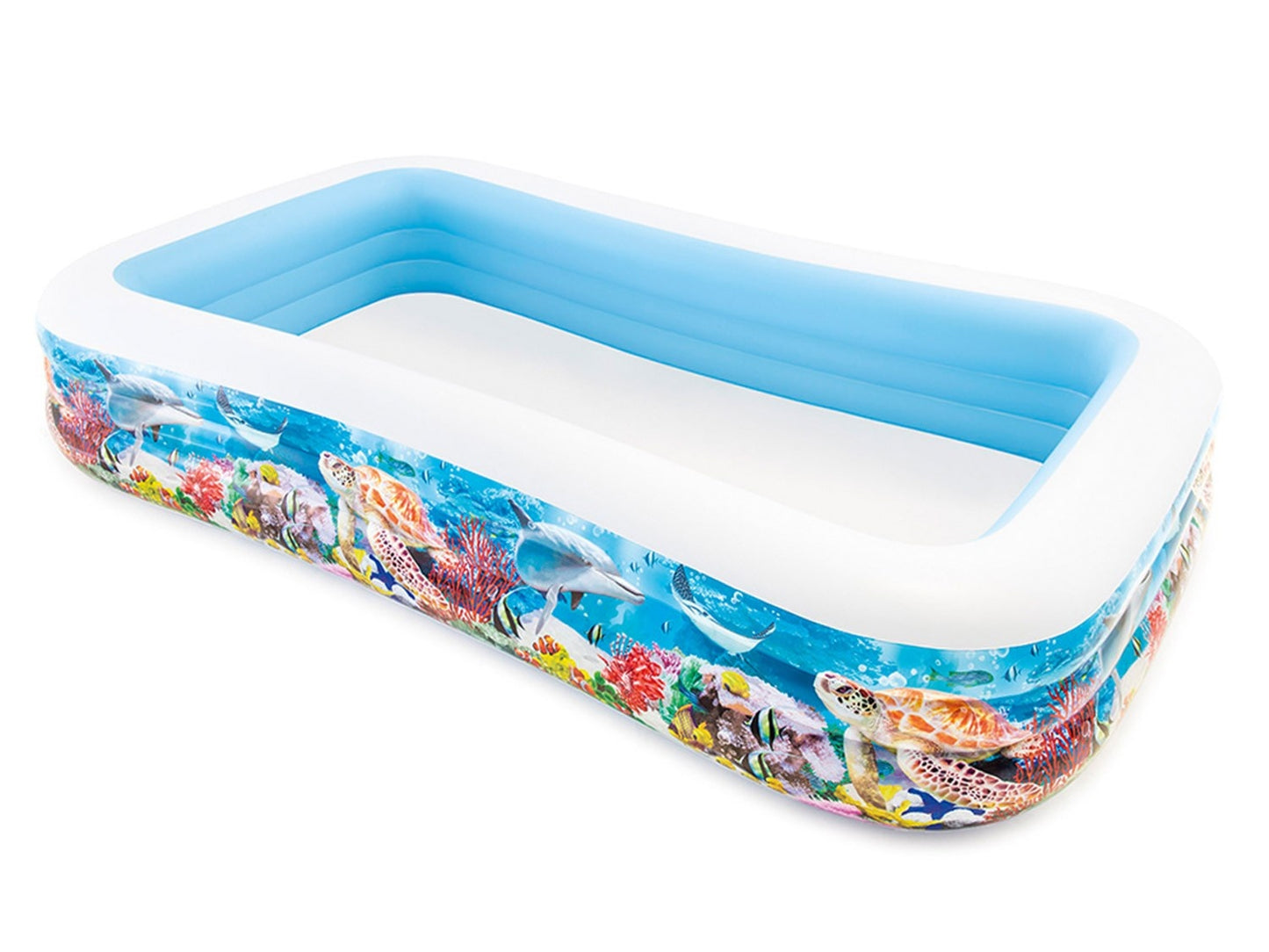 Rybki inflatable pool 305 x 183 x 56 cm INTEX 58485