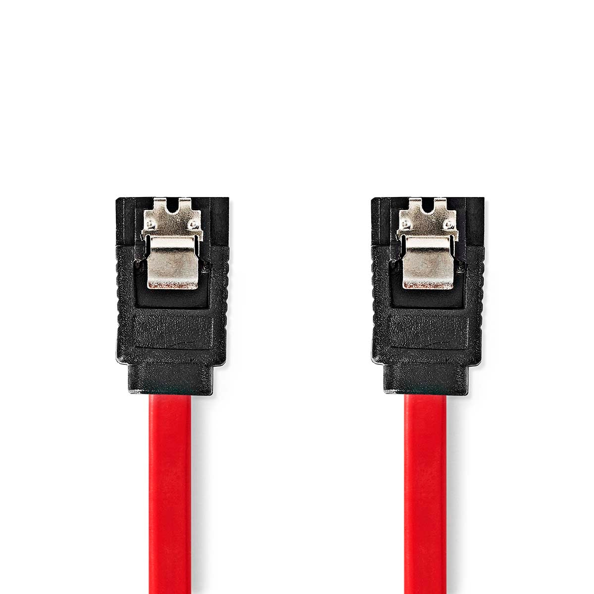SATA cable | 3 Gbps | SATA 7-Pin Female | SATA 7-Pin Female | Nickel Plated | 0.50 m | Flat | PVC | Red | Box