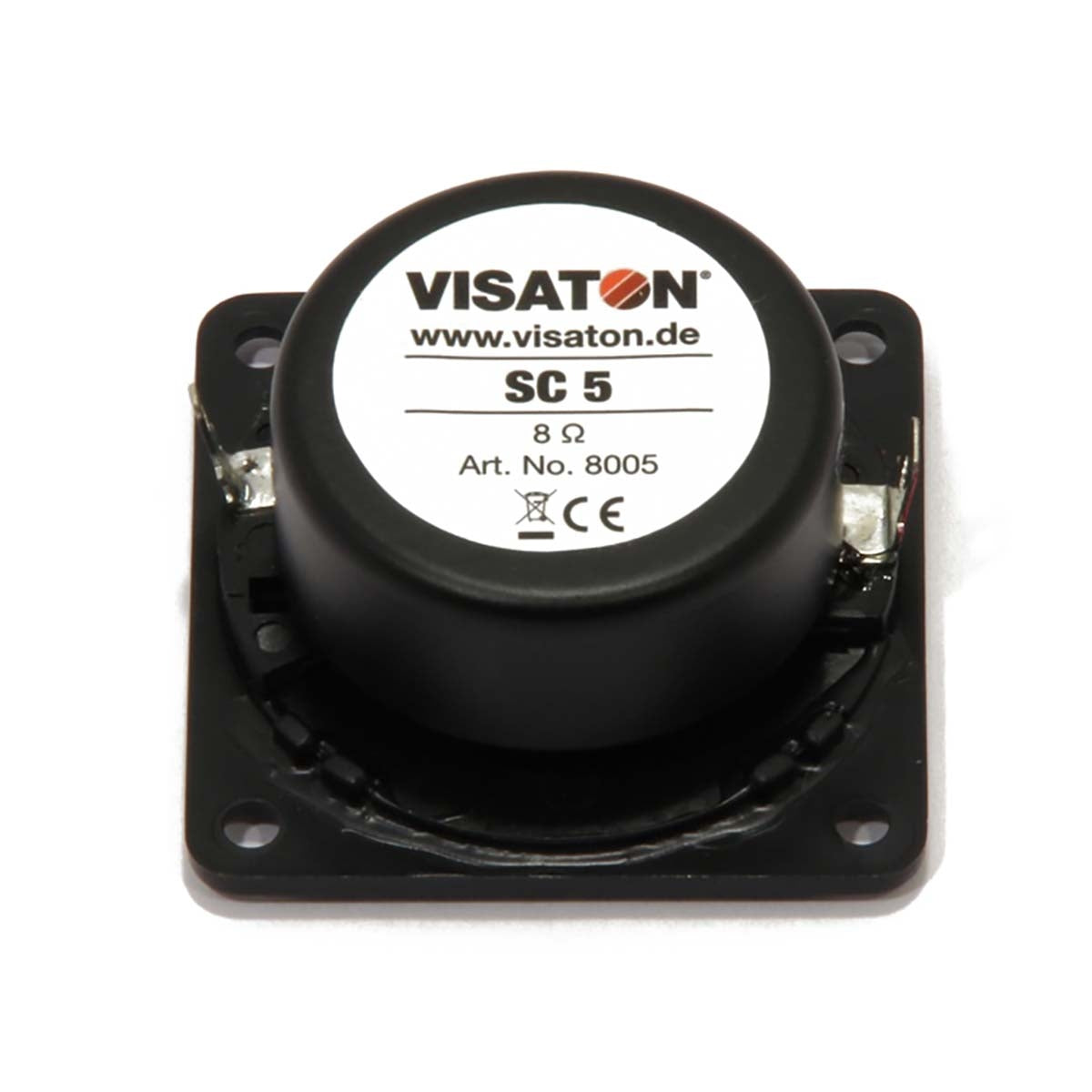 SC5 - 8 Ohm 13mm (0.5") Magnetically Shielded Polycarbonate Dome Driver