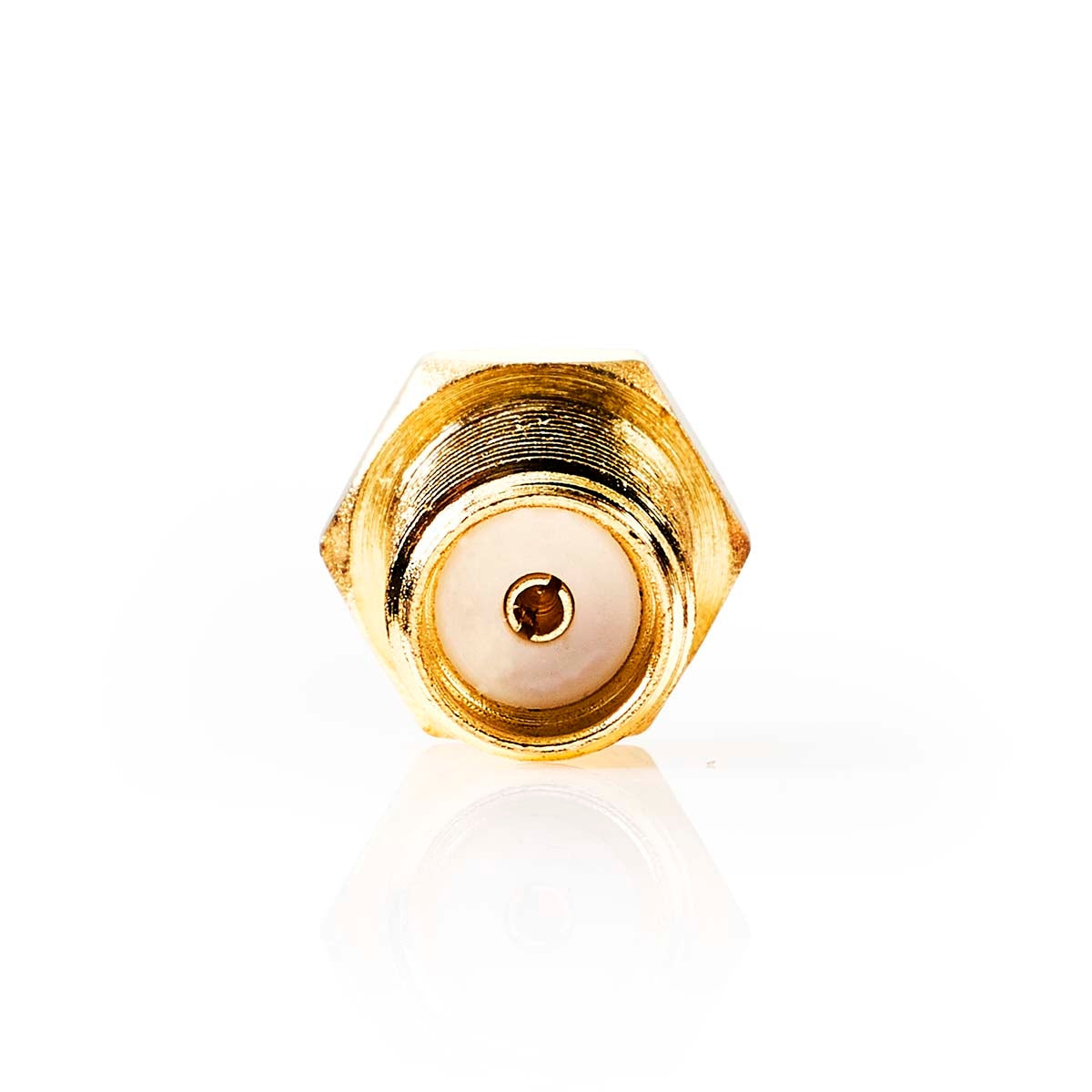 SMA Adapter | SMA Female | TS9 | Gold Plated | 50 Ohm | Straight | Copper | Gold | 2 pcs | Box