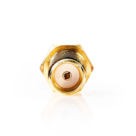 SMA Adapter | SMA Female | TS9 | Gold Plated | 50 Ohm | Straight | Copper | Gold | 2 pcs | Box