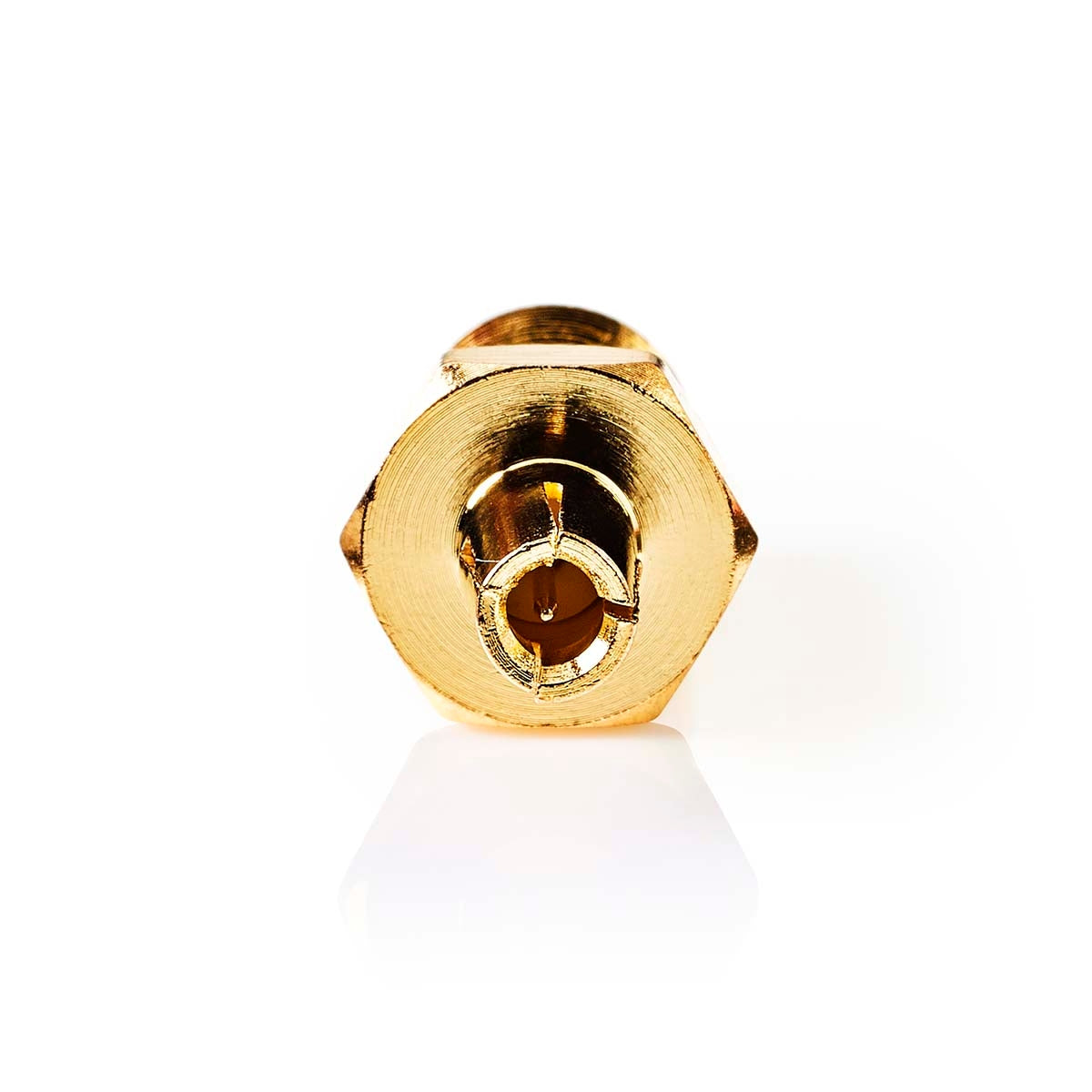 SMA Adapter | SMA Female | TS9 | Gold Plated | 50 Ohm | Straight | Copper | Gold | 2 pcs | Box