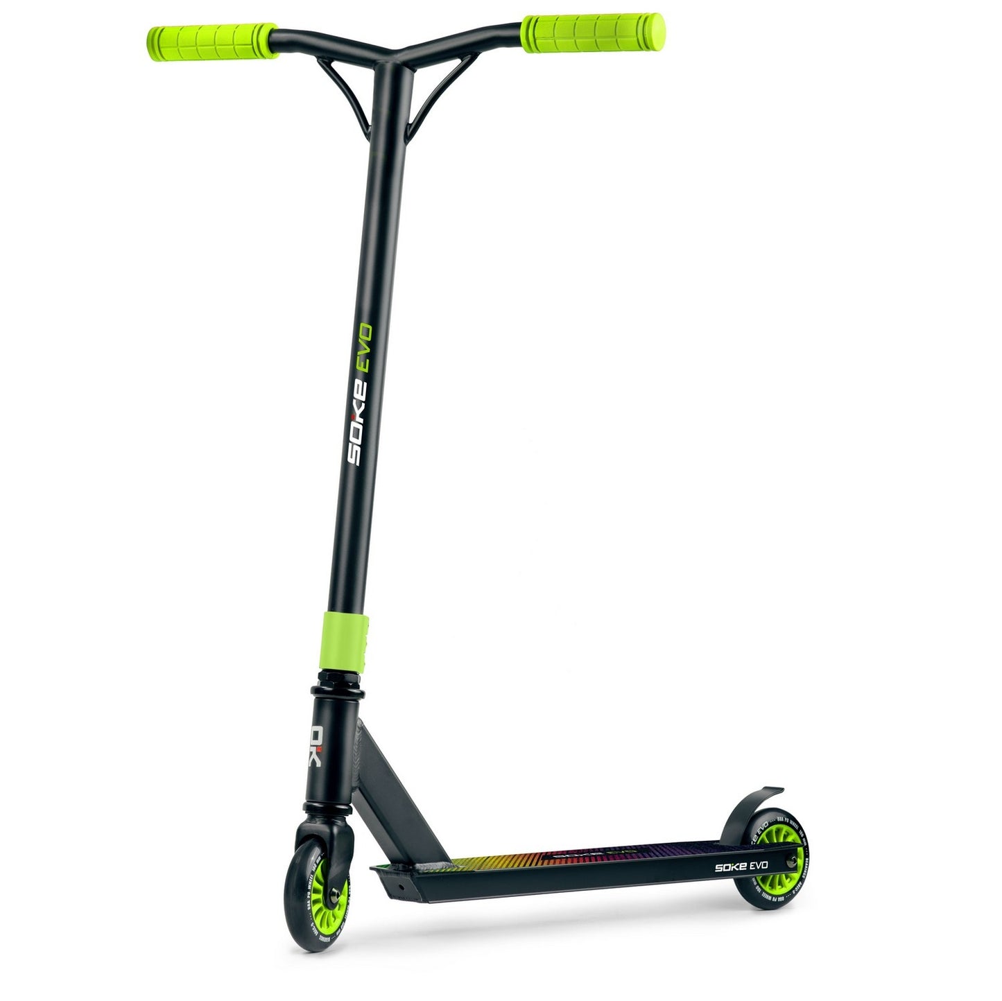 SOKE EVO green stunt scooter