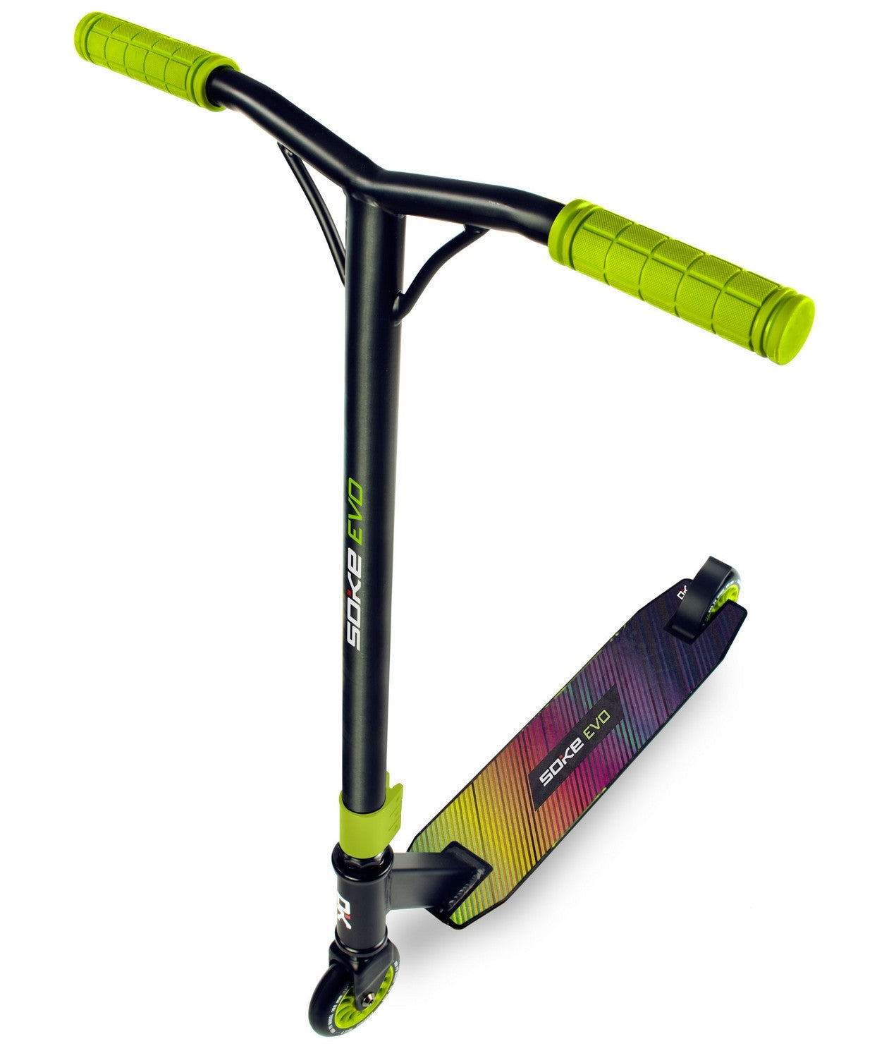SOKE EVO green stunt scooter