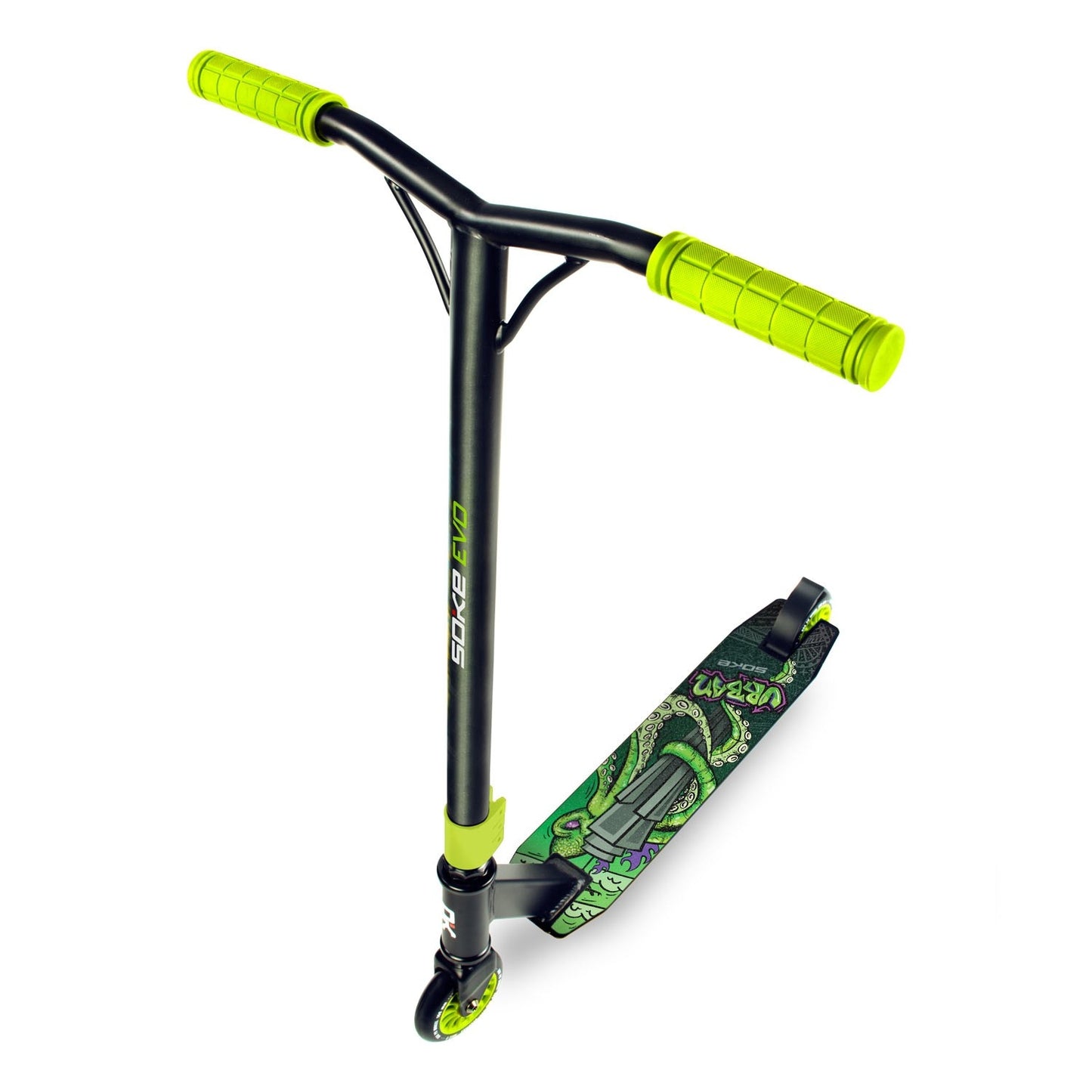 SOKE EVO green stunt scooter