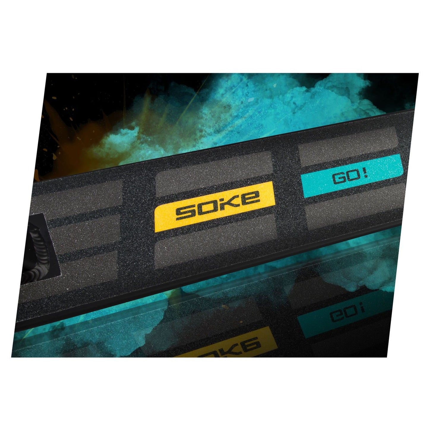 SOKE GO! Stunt Scooter Yellow Blue