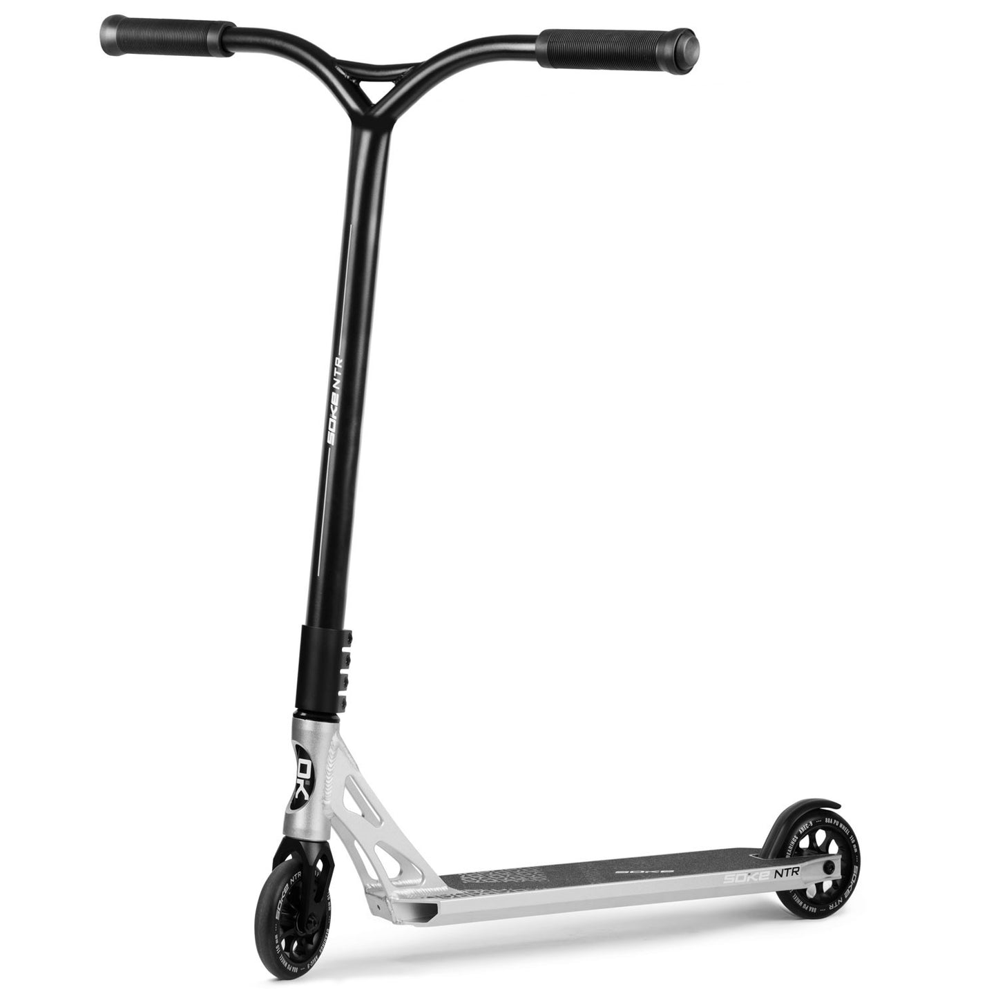 SOKE NTR Silver Stunt Scooter