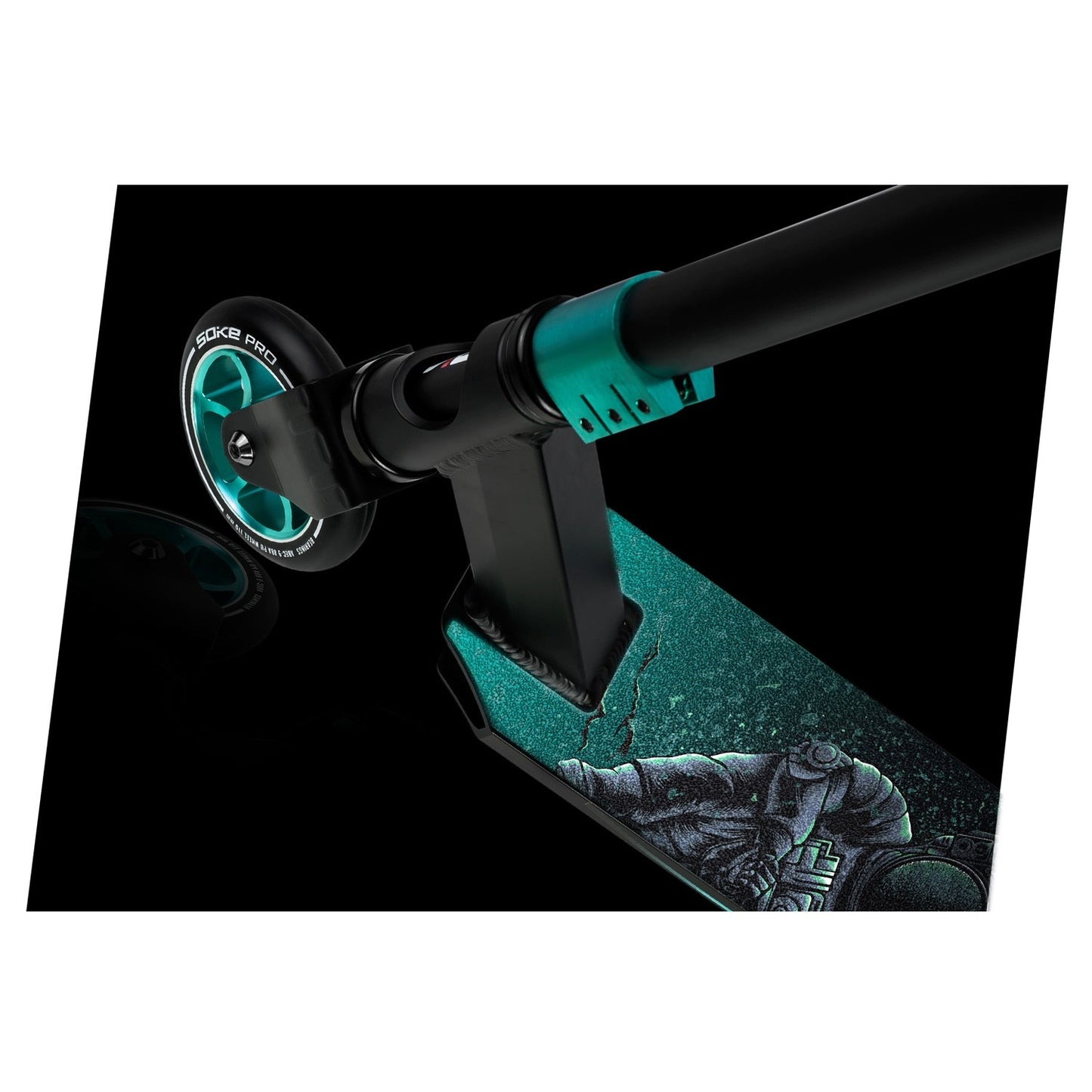 SOKE PRO Stunt Scooter Turquoise