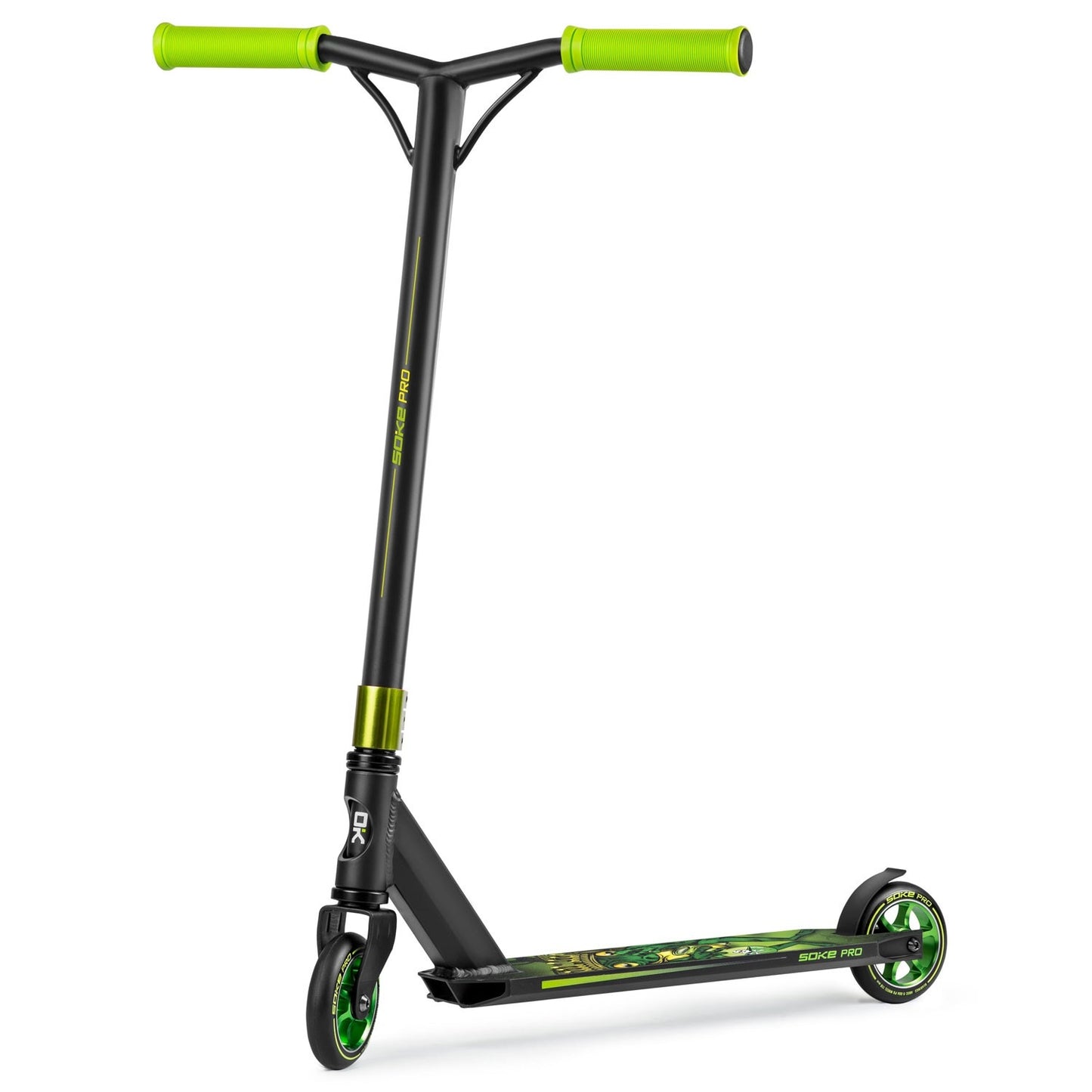 SOKE PRO Stunt Scooter Yellow-Green