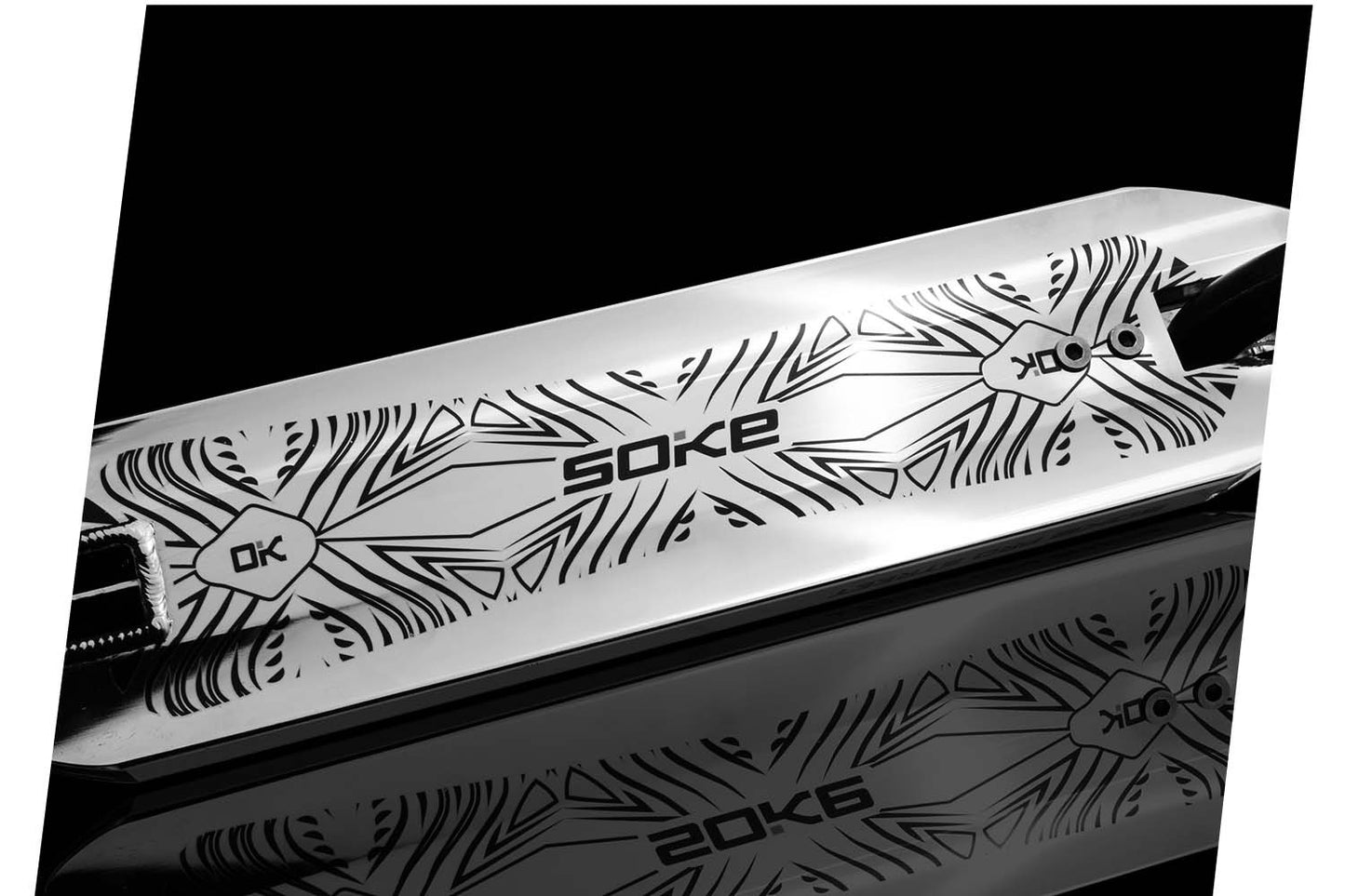 SOKE PRO street silver stunt scooter