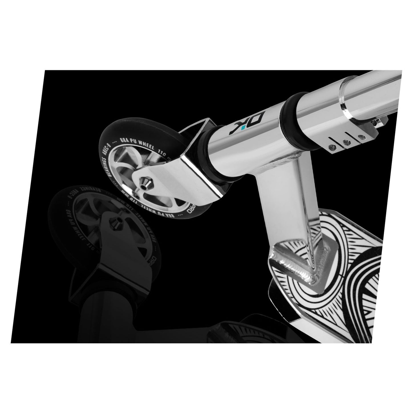 SOKE PRO street silver stunt scooter