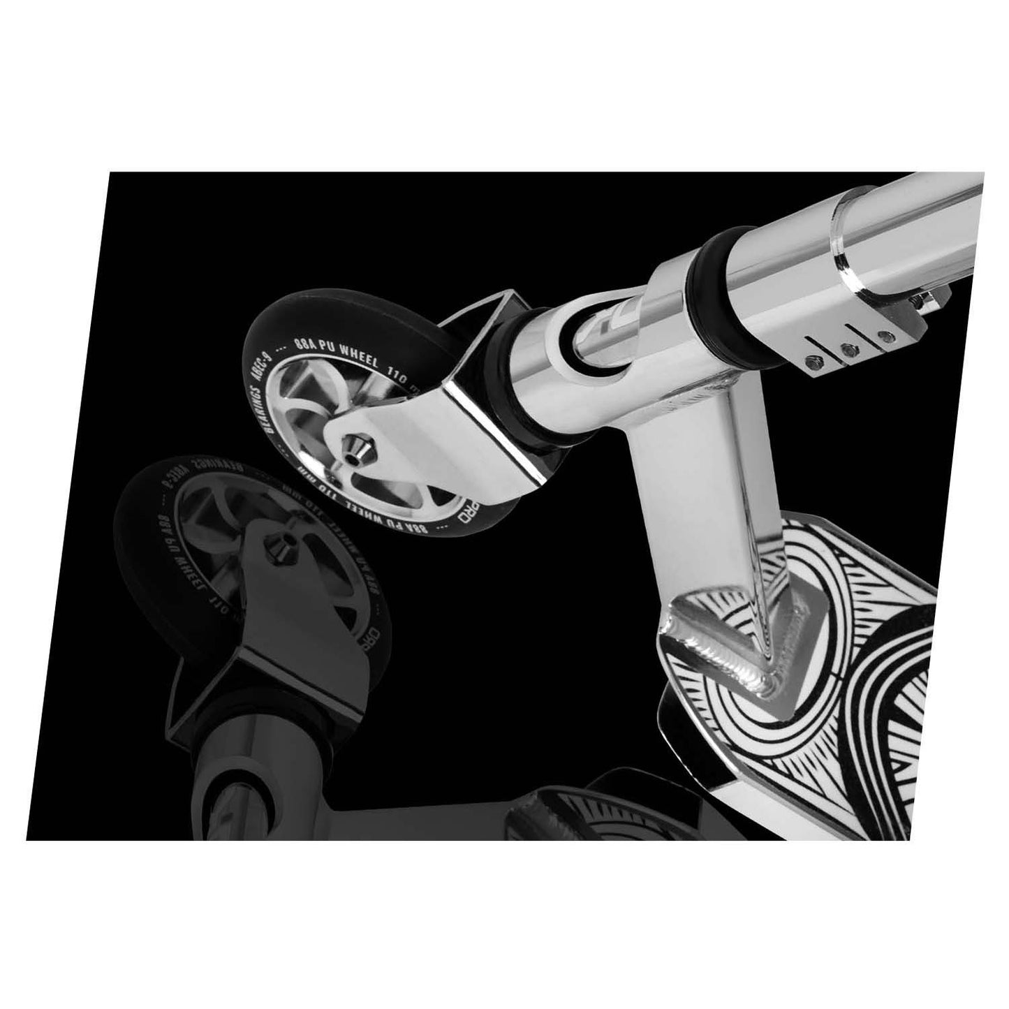 SOKE PRO street silver stunt scooter