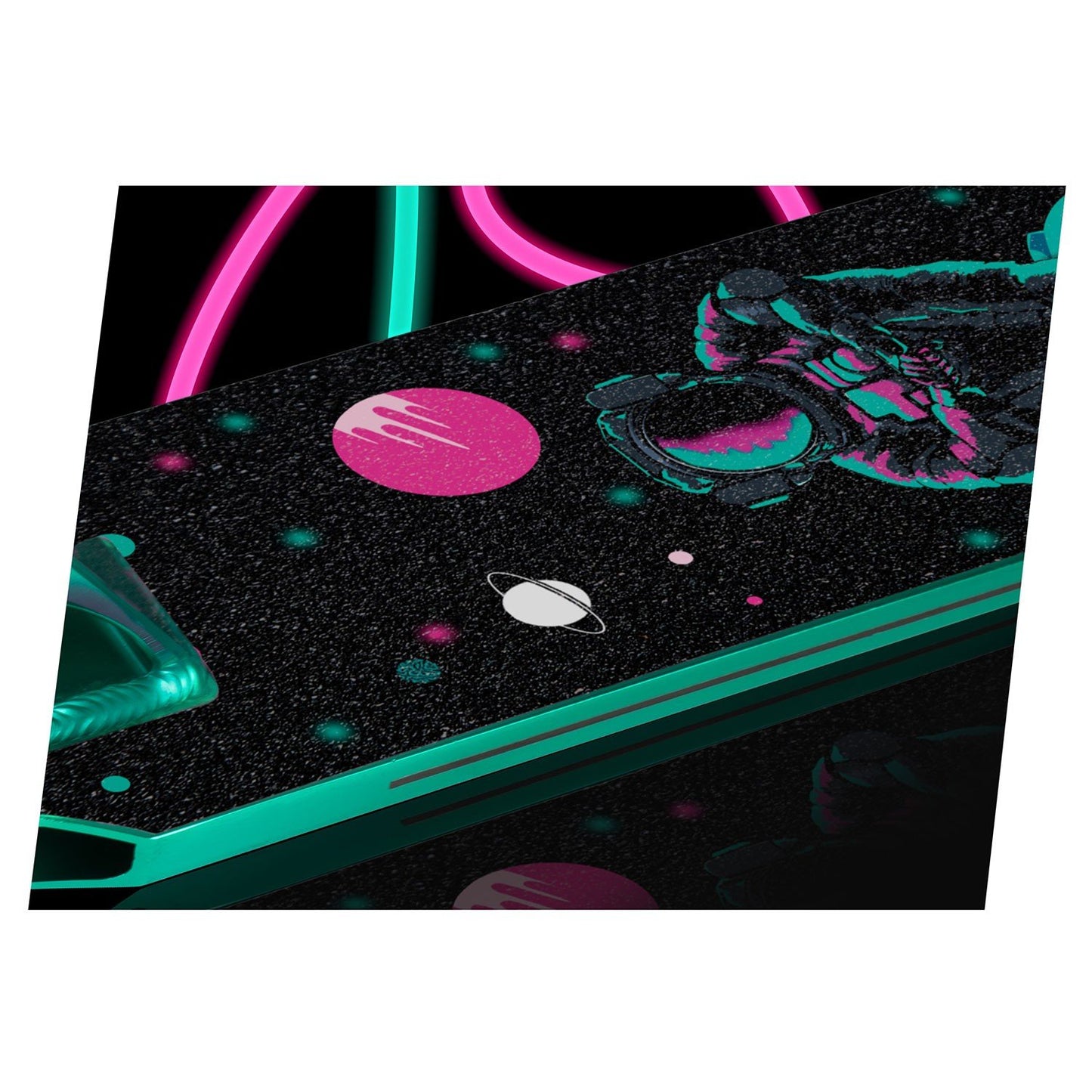 SOKE XTR Stunt Scooter Turquoise Pink