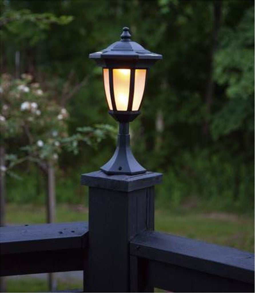 SOLAR CELL TORCH FLAME / 63cm / Sensor / Outdoor use/ IP44