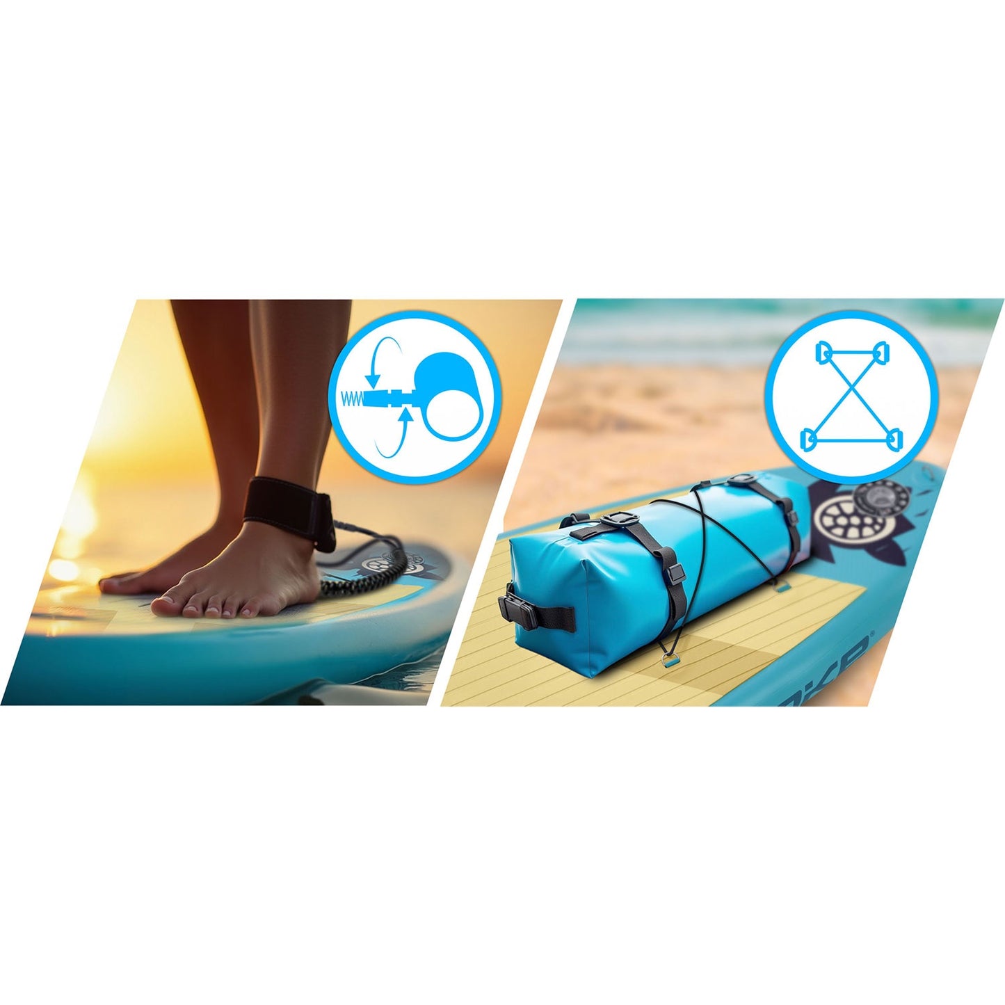 SUP Board 275x76x12 cm – Inflatable Paddleboard
