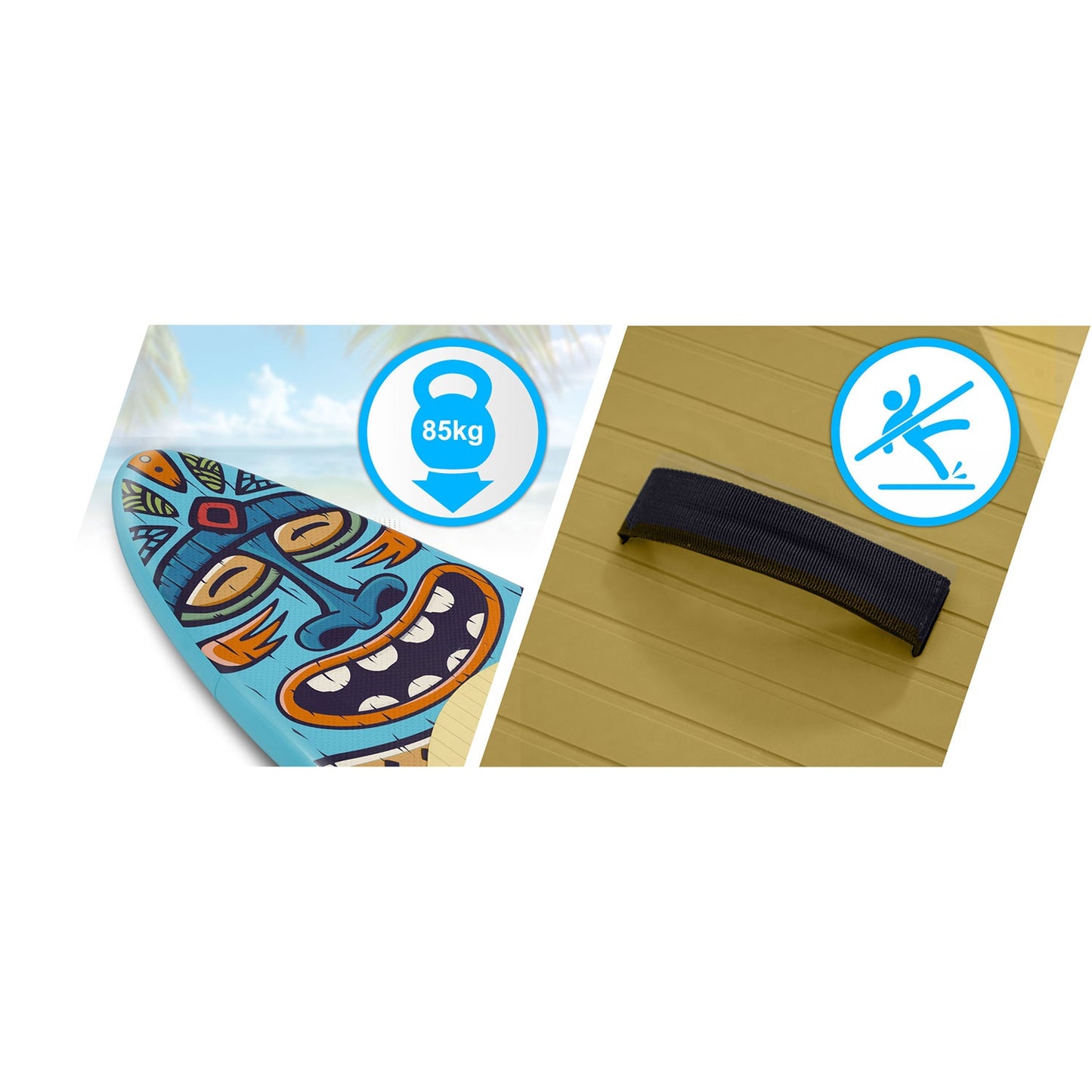 SUP Board 275x76x12 cm – Inflatable Paddleboard