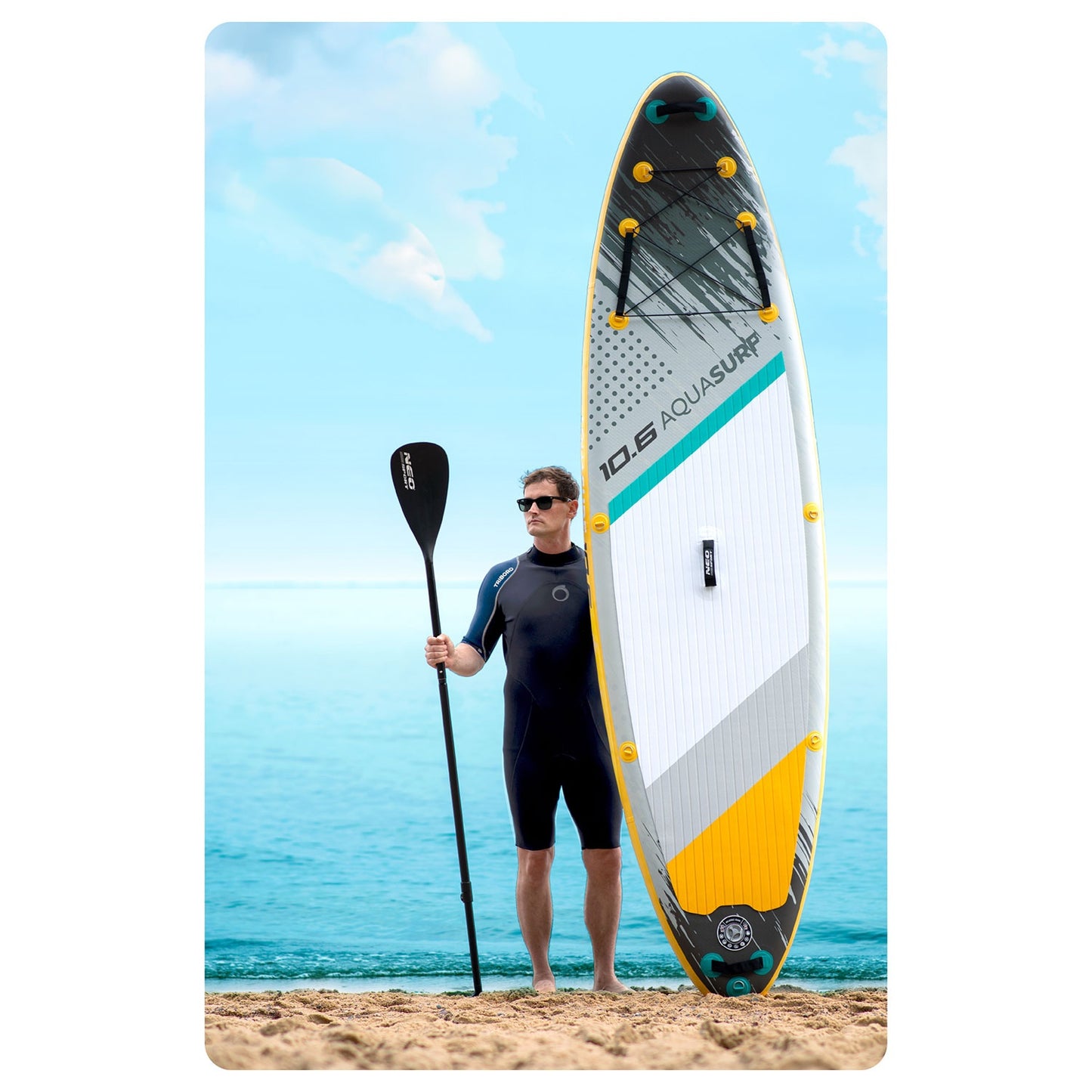 SUP Board 320 x 84 x 15 cm, Neo-Sport Material
