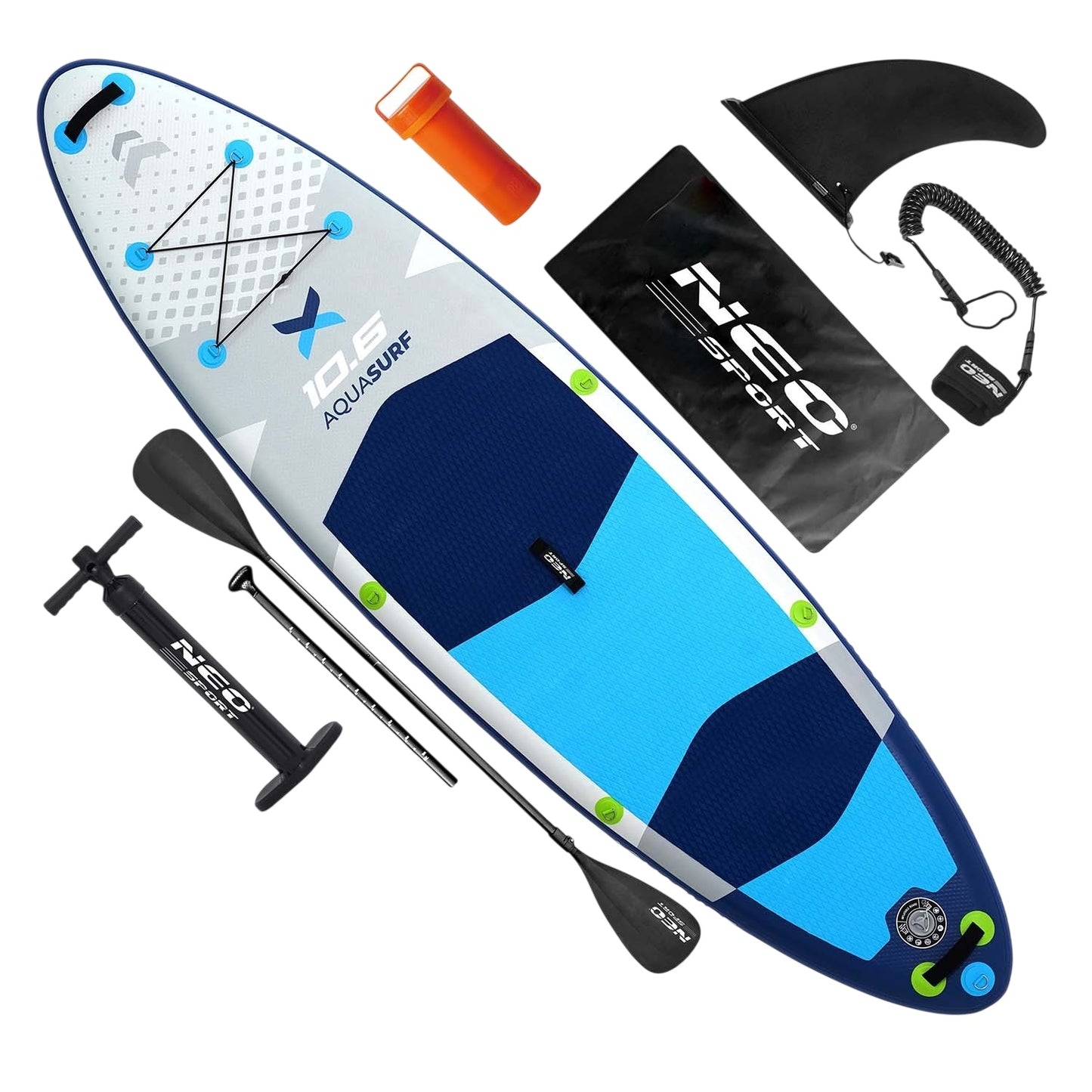 SUP Board 320 x 84 x 15 cm, Neo-Sport Material