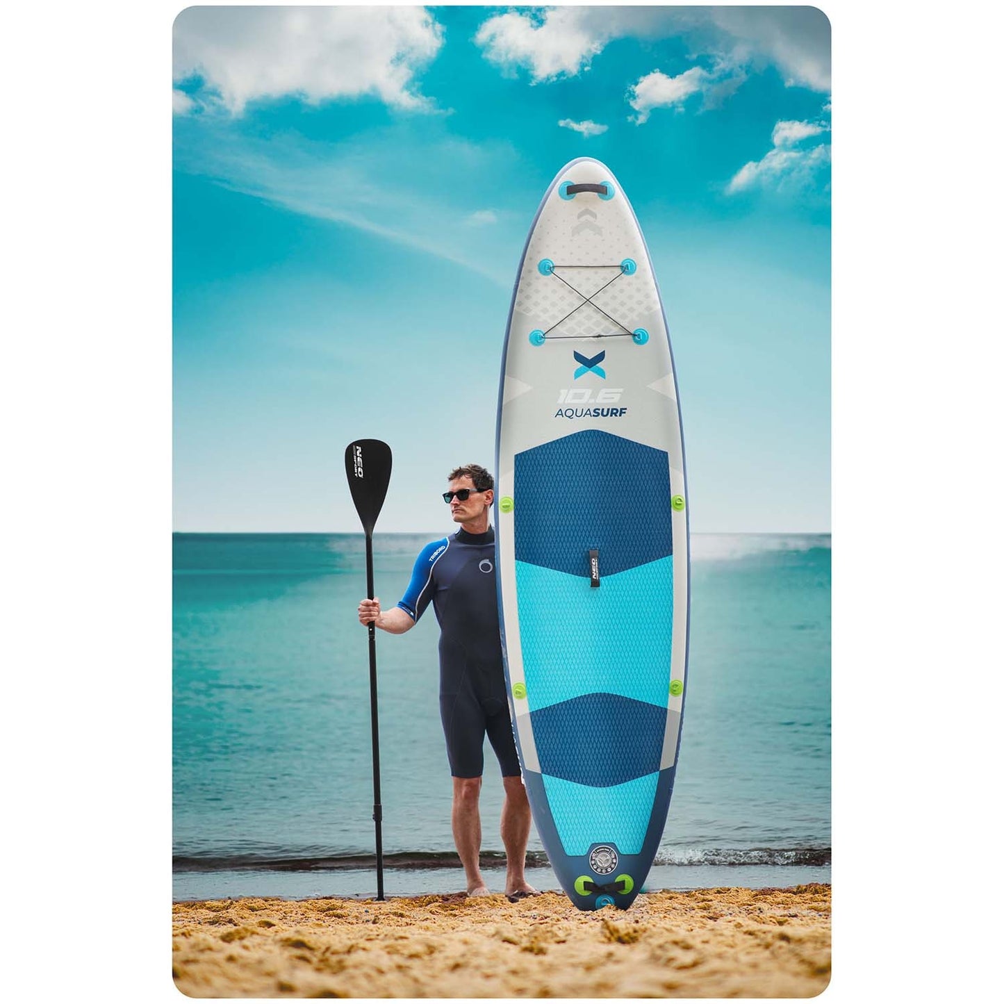 SUP Board 320 x 84 x 15 cm, Neo-Sport Material