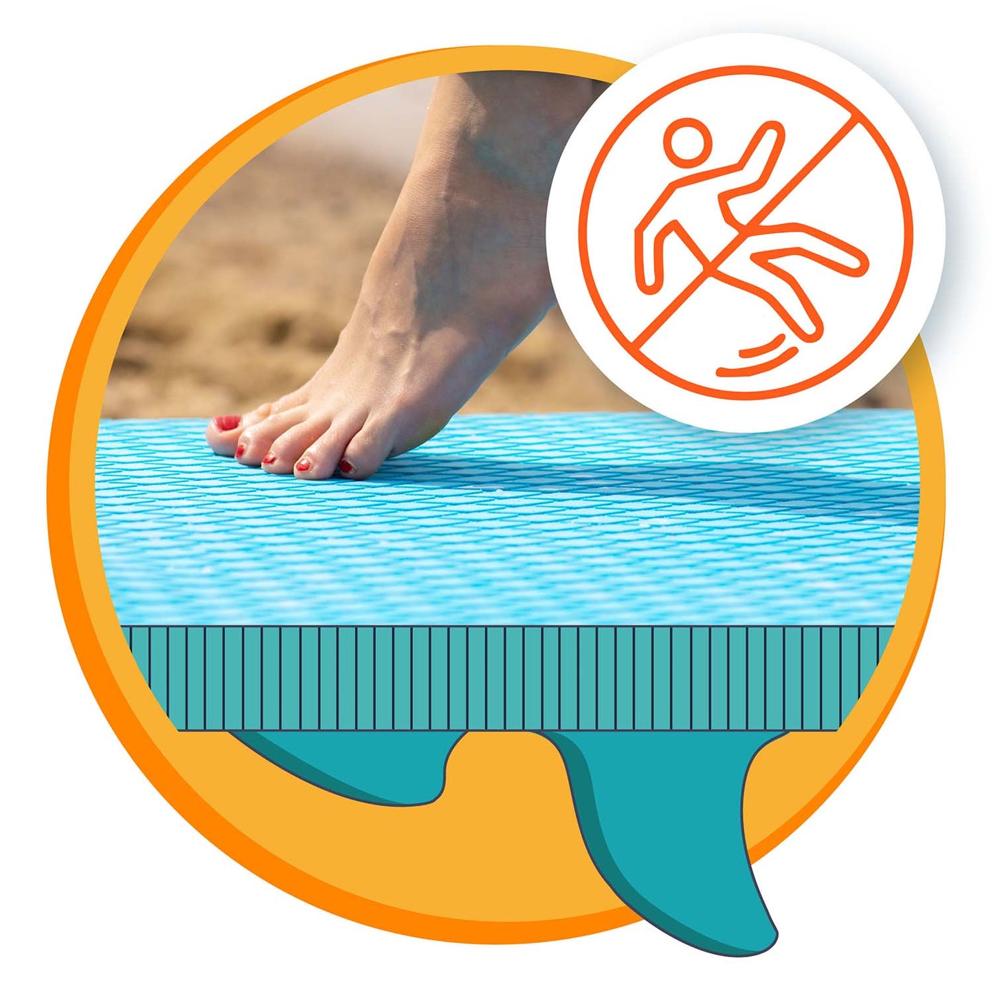 SUP Board 320 x 84 x 15 cm, Neo-Sport Material
