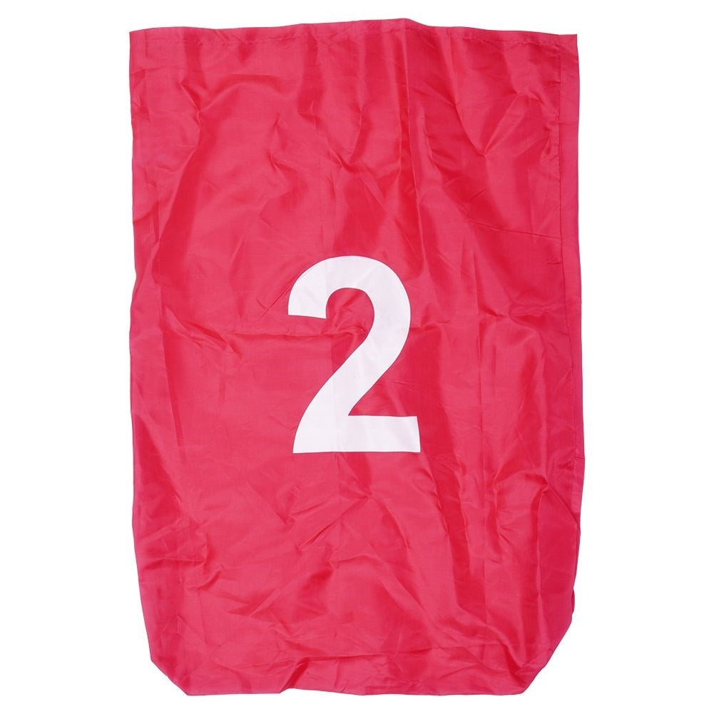 Sack Jumping Set: Colorful sacks and start/finish ribbons