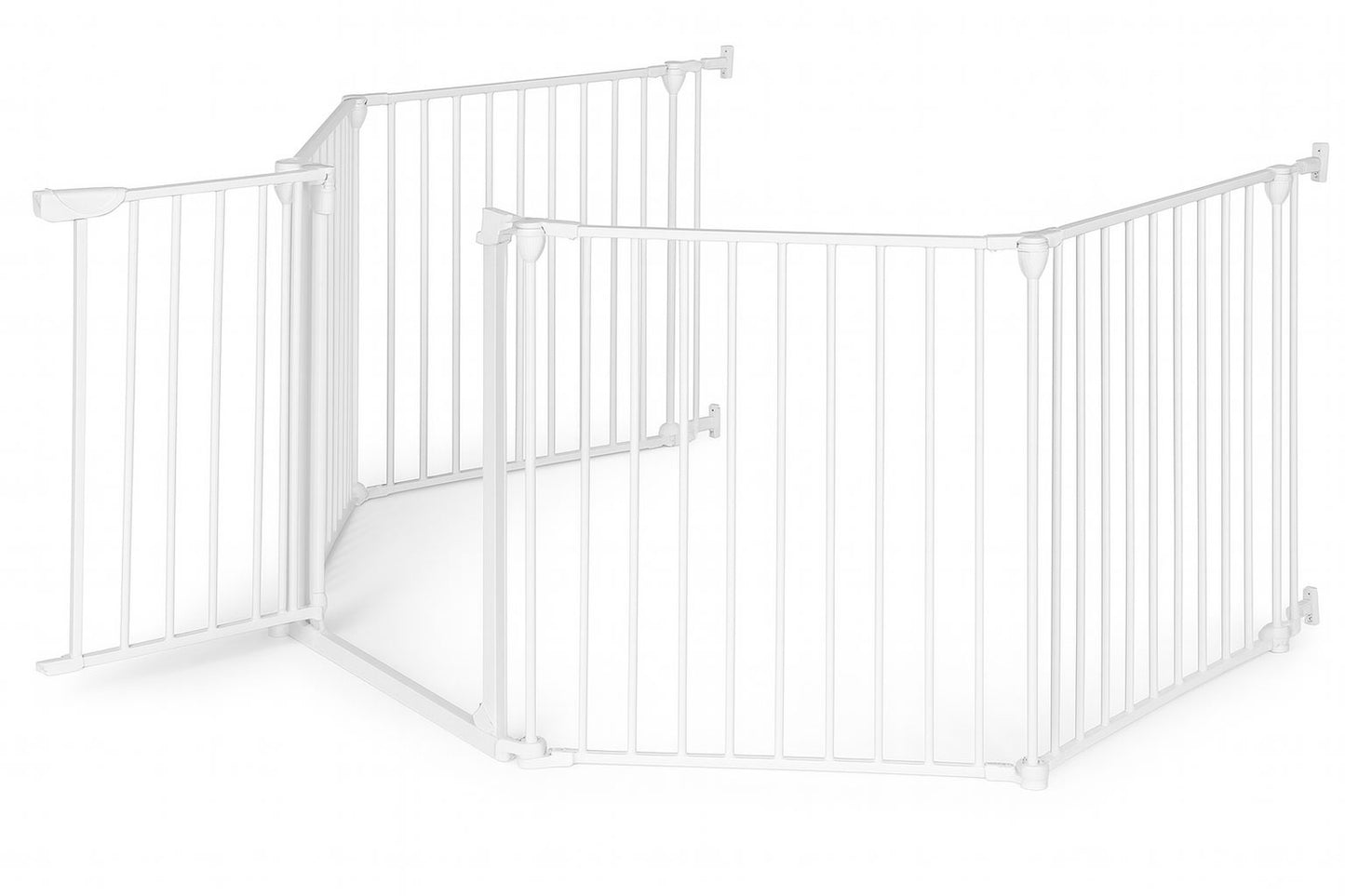 Safety Gate Playpen for Kids & Pets – 5 Panels, 60 cm, Metal