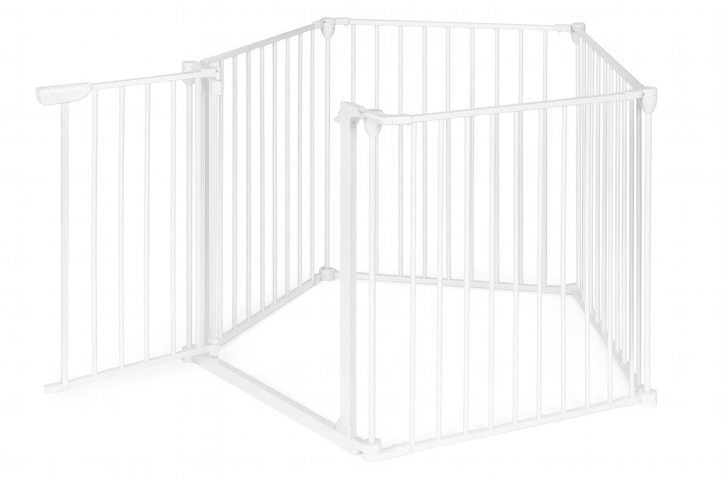 Safety Gate Playpen for Kids & Pets – 5 Panels, 60 cm, Metal
