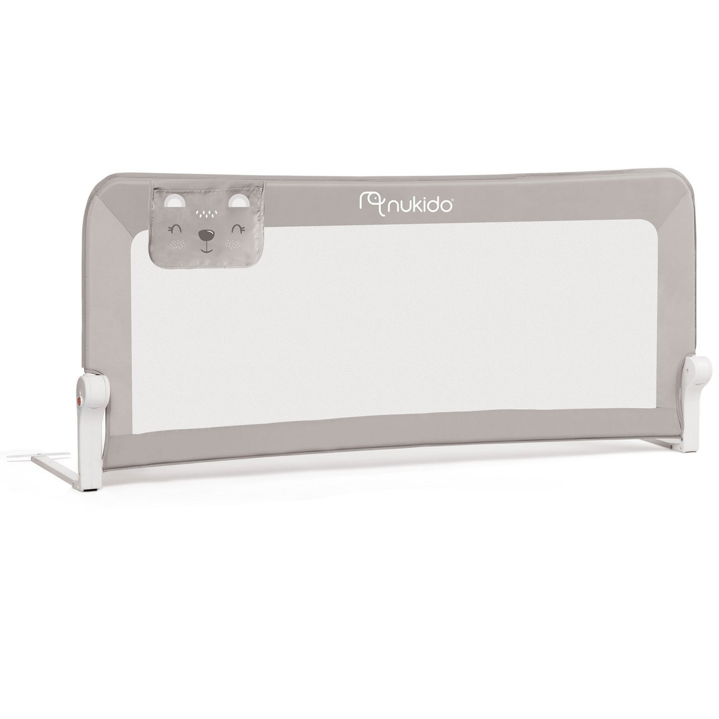 Safety cover for bed 150 x 66 x 35 cm Nukido grey