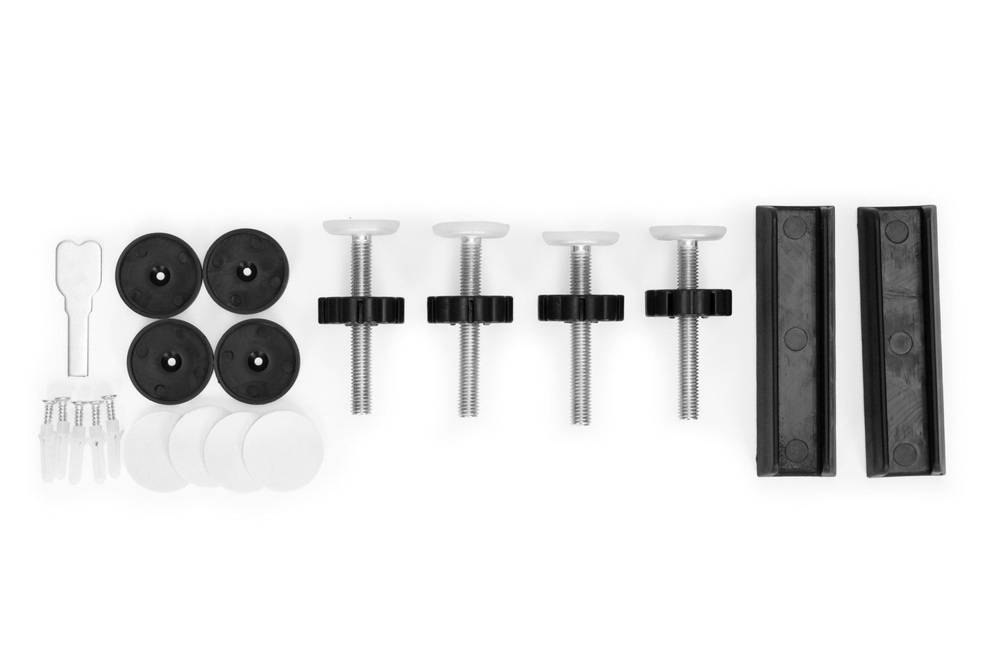 Safety gate barrier, 74-105 cm, for stairs and doors, steel, additional panels, black, ECOTOYS