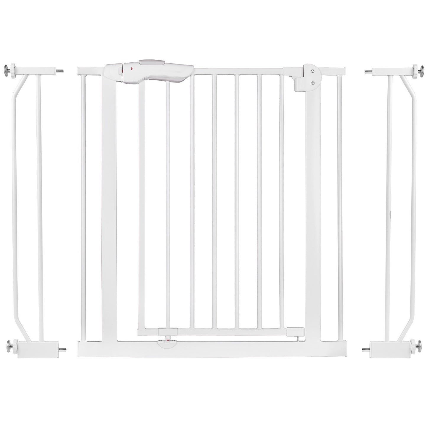 Safety gate for children, white Nukido 718000