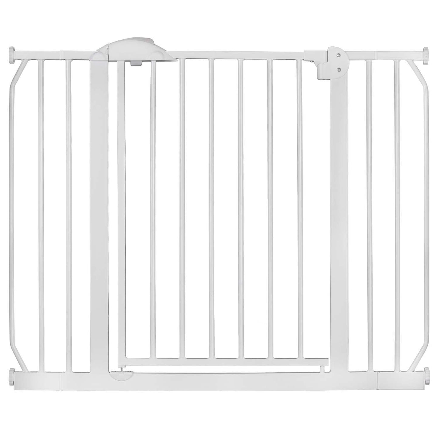 Safety gate for children, white - Nukido 718100