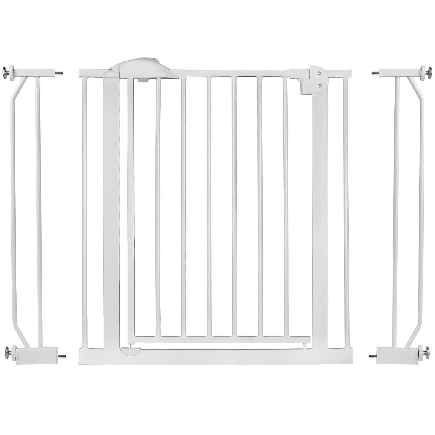 Safety gate for children, white - Nukido 718100