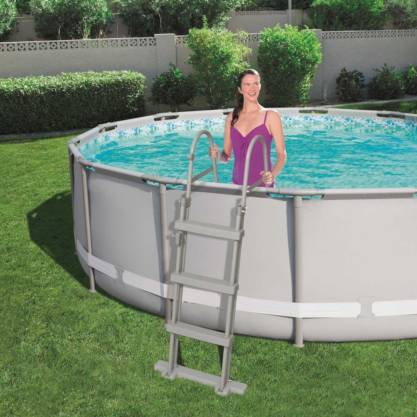 Safety ladder for swimming pools 107 cm Bestway 58330