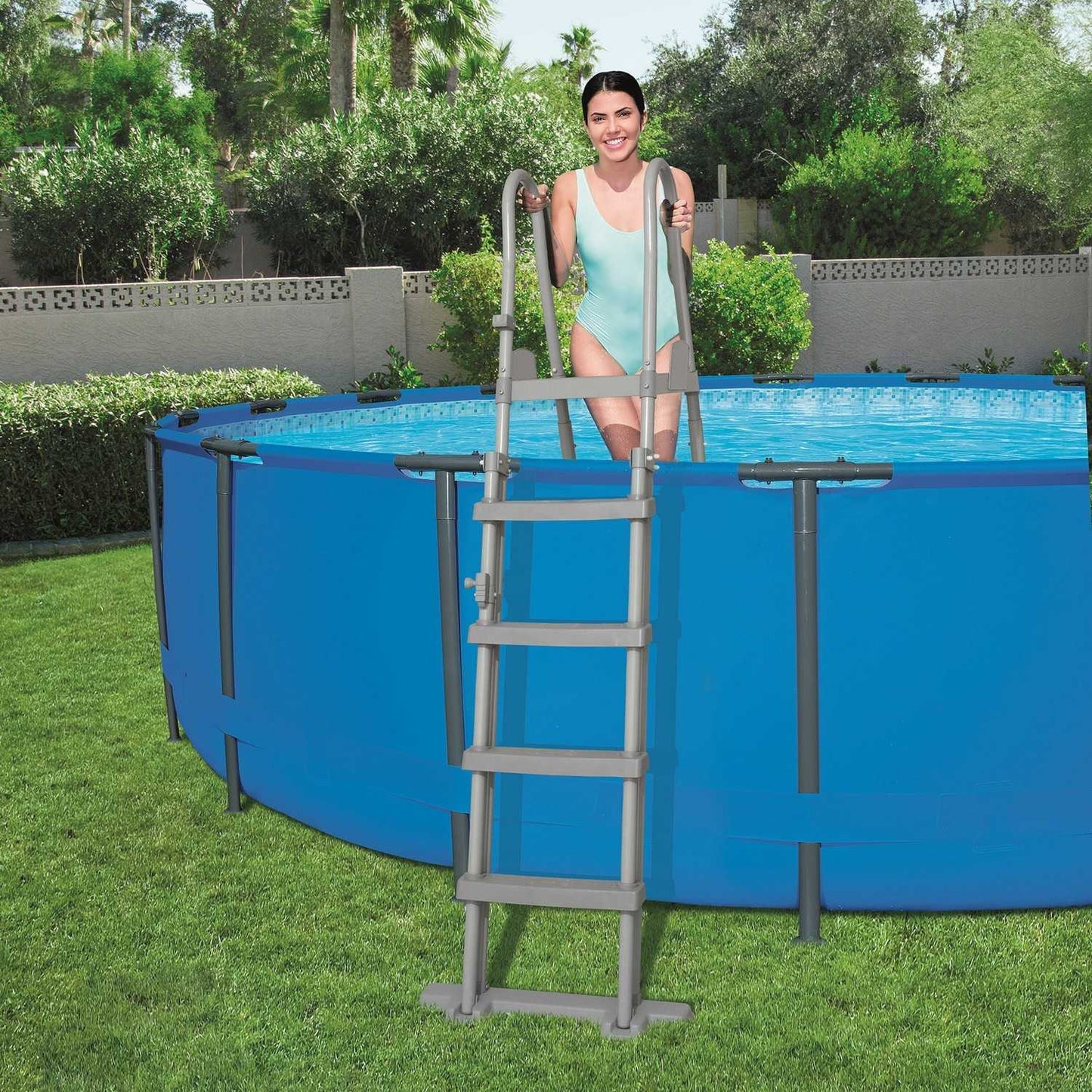 Safety ladder for swimming pools 132 cm Bestway 58332