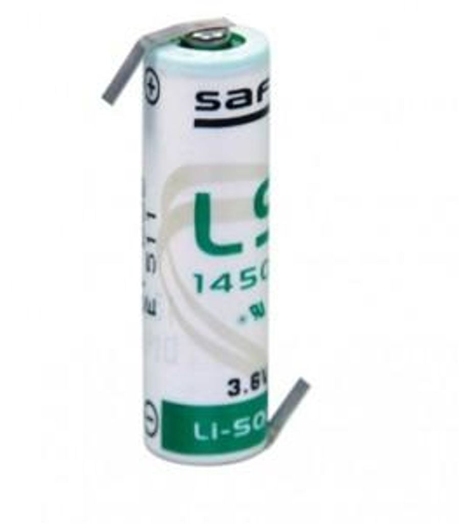 Saft LS14500CNR solder tabs